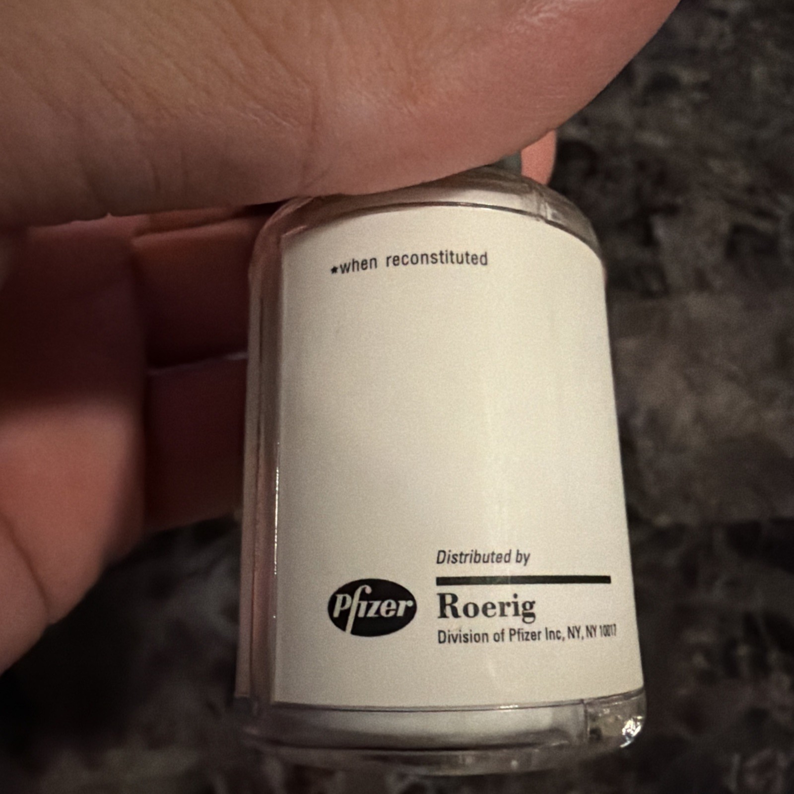 Geodon Pfizer Pharmaceutical Container Necklace