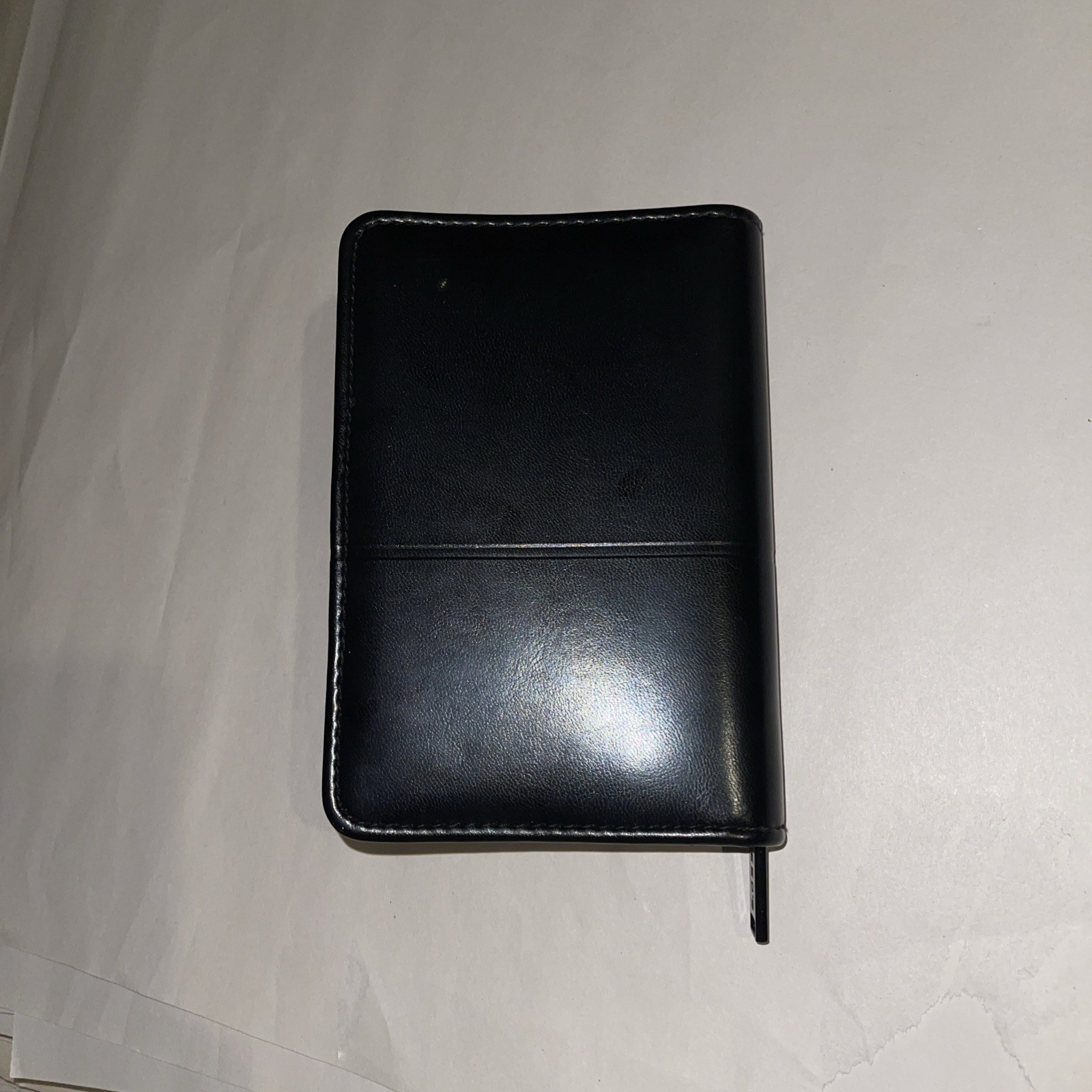Fosamax (Alendronate Sodium Tablets) Black Leather Zippered Planner Notebook