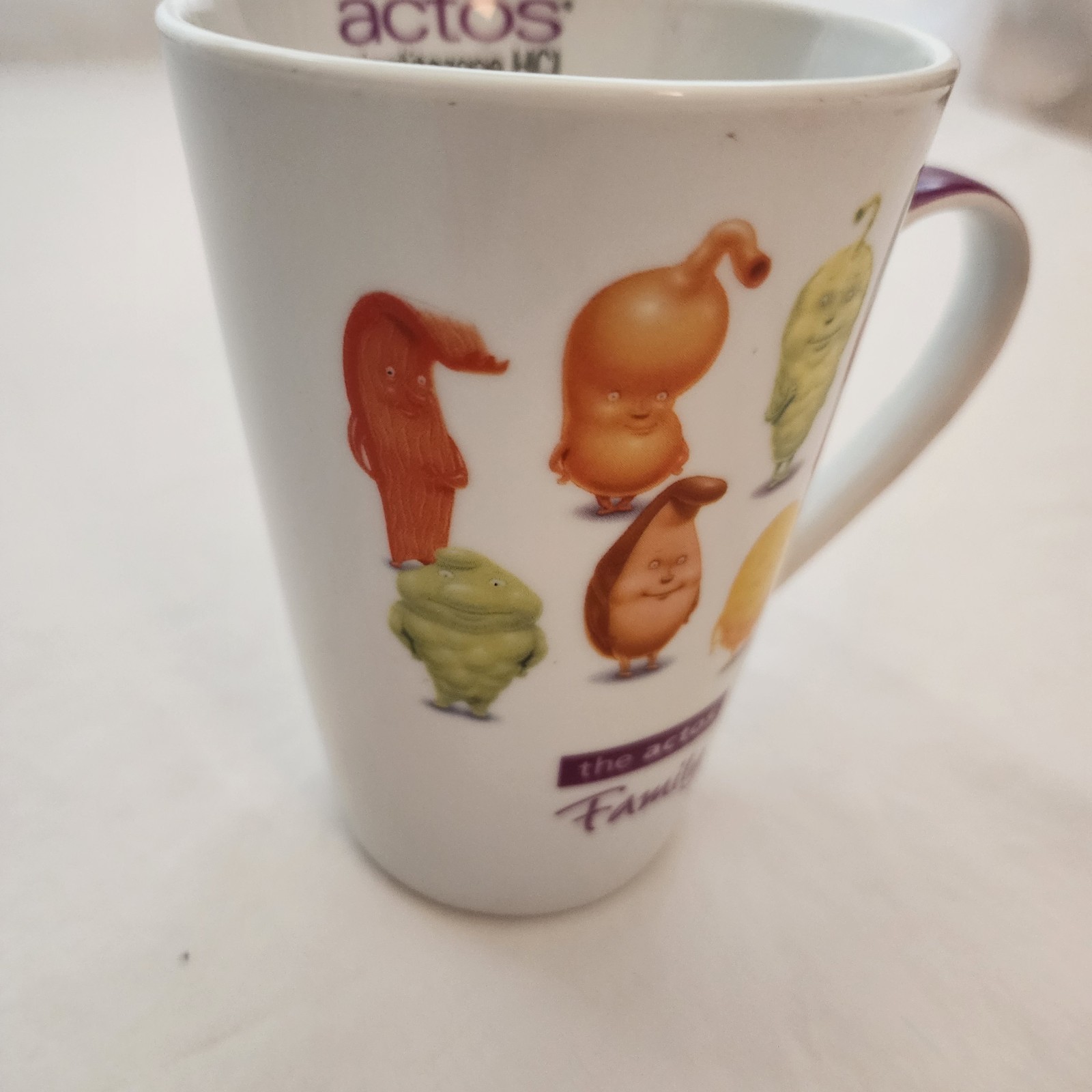 Actos Pioglitazone HCI Coffee Cup Mug 16oz Multicolored Ceramic