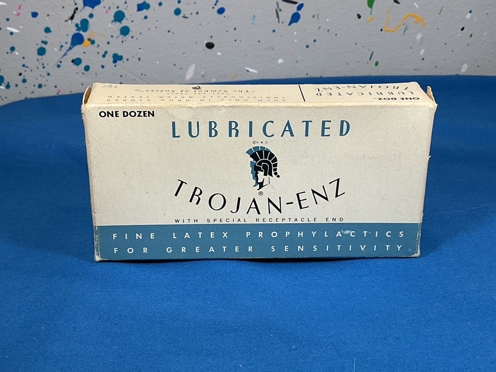 1960’s Trojan-Enz Empty Box