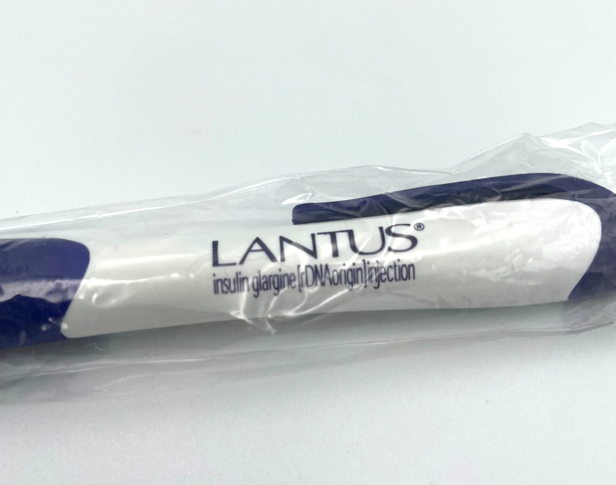 VTG Drug Rep LANTUS SOLOSTAR Collectible Pen NEW and in Cellophane Pharma Swag