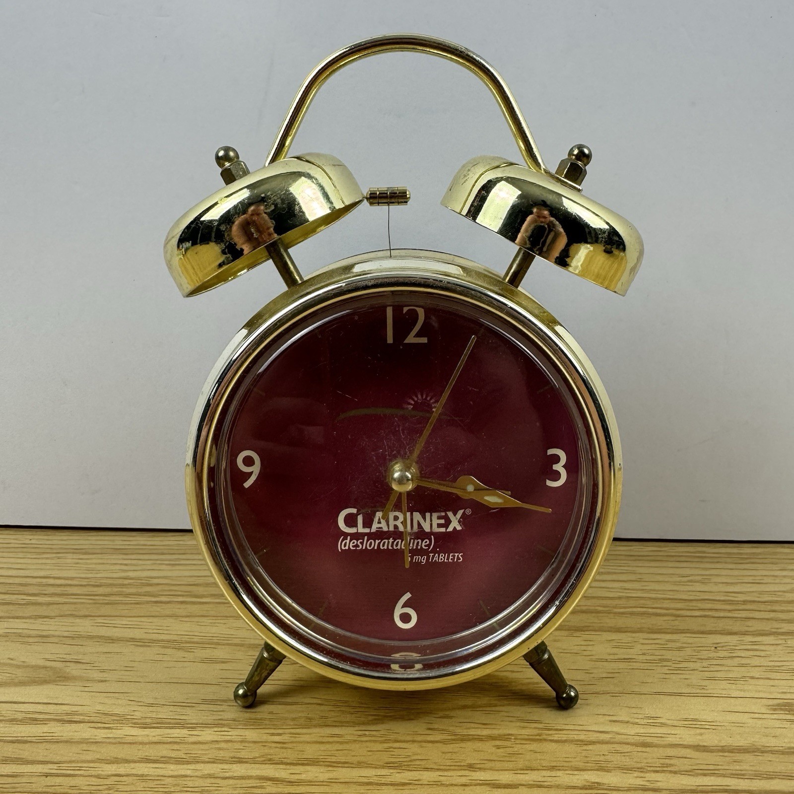 Drug Rep Advertising Clock Clarinex
