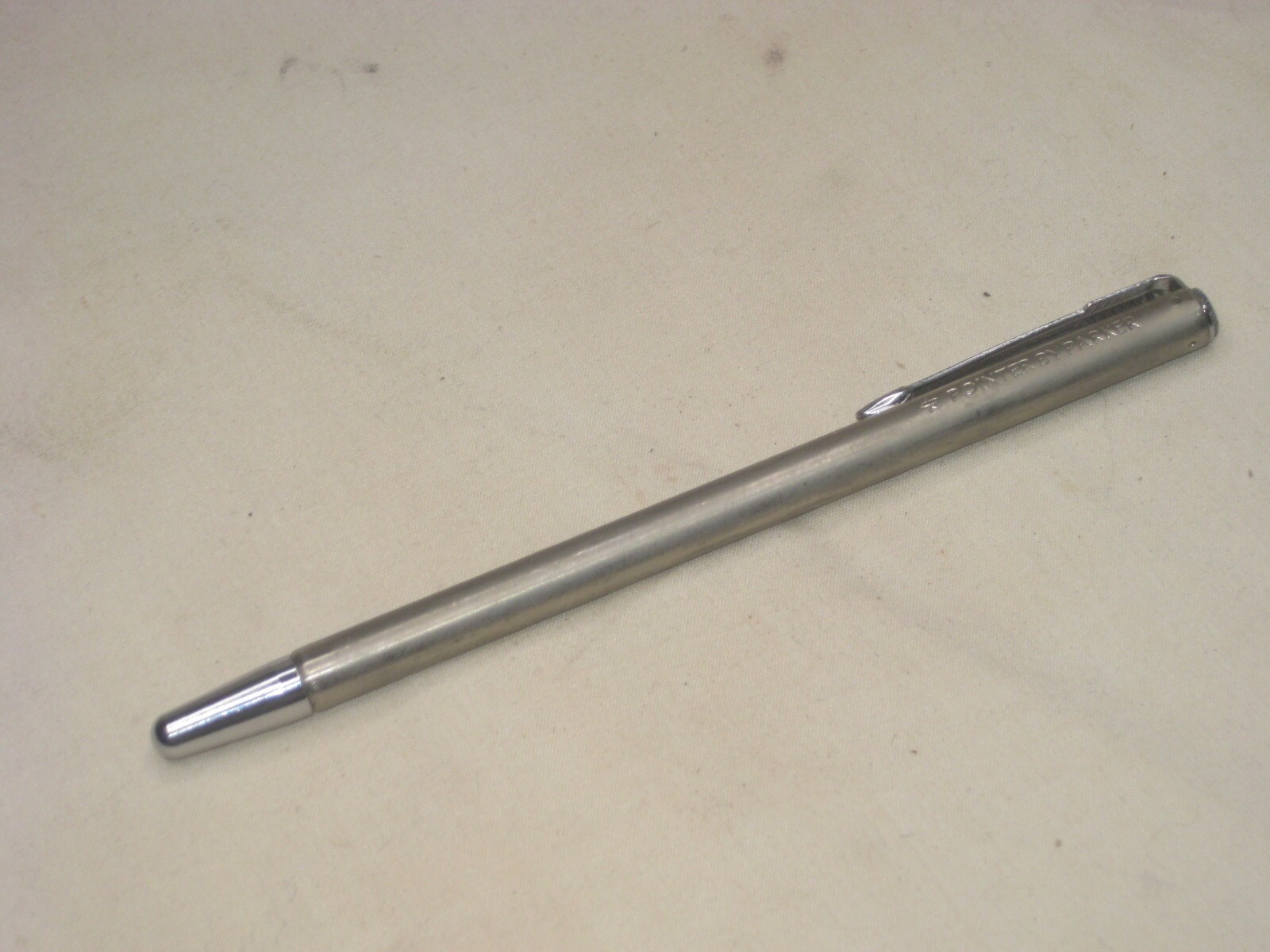 vintage PARKER POINTER Eli Lilly pharma logo pharmaceutical telescopic extend
