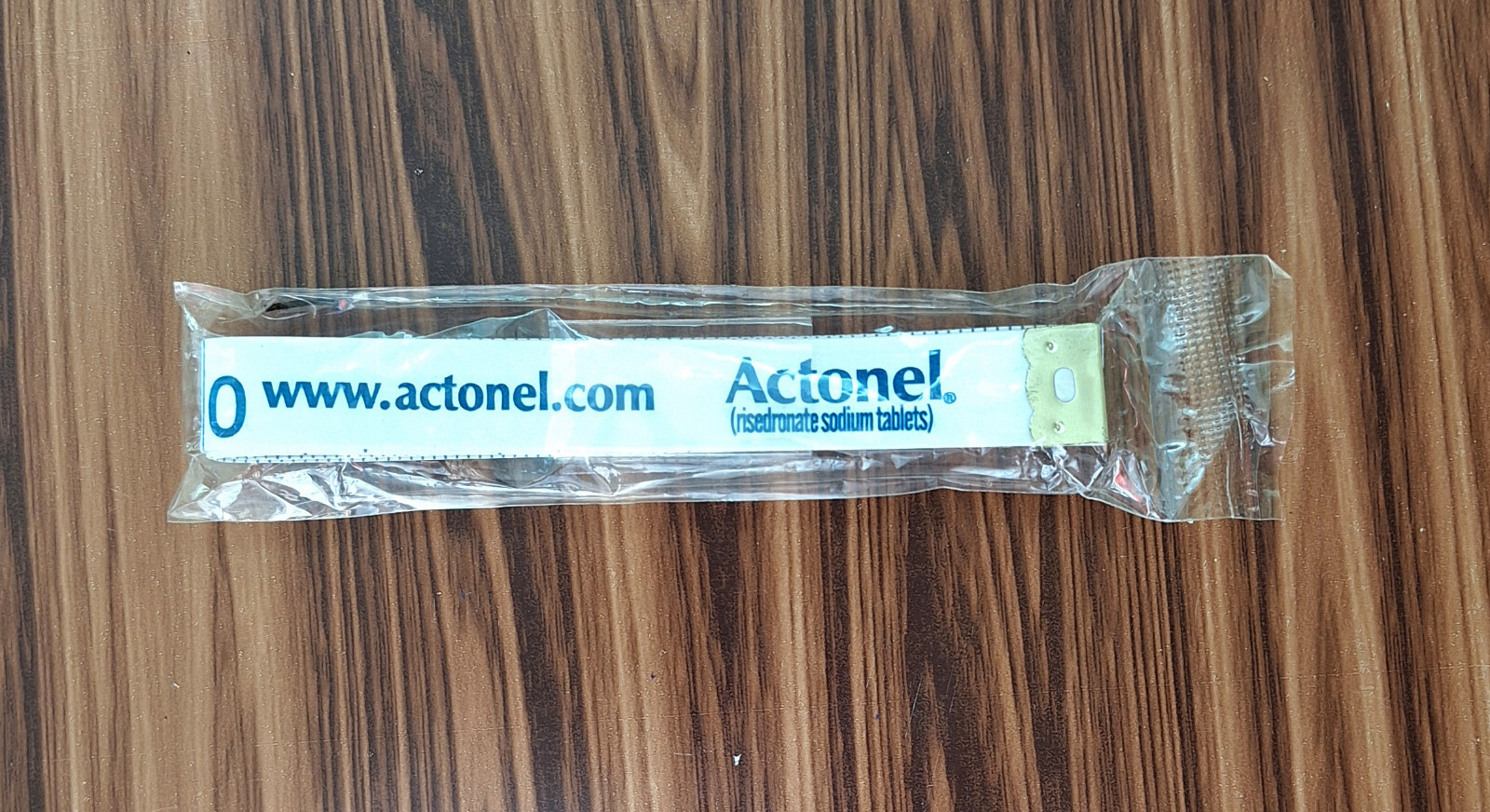Actonel Tape Measure SEALED Pharmaceutical Drug Rep Promo Advertisement NOS