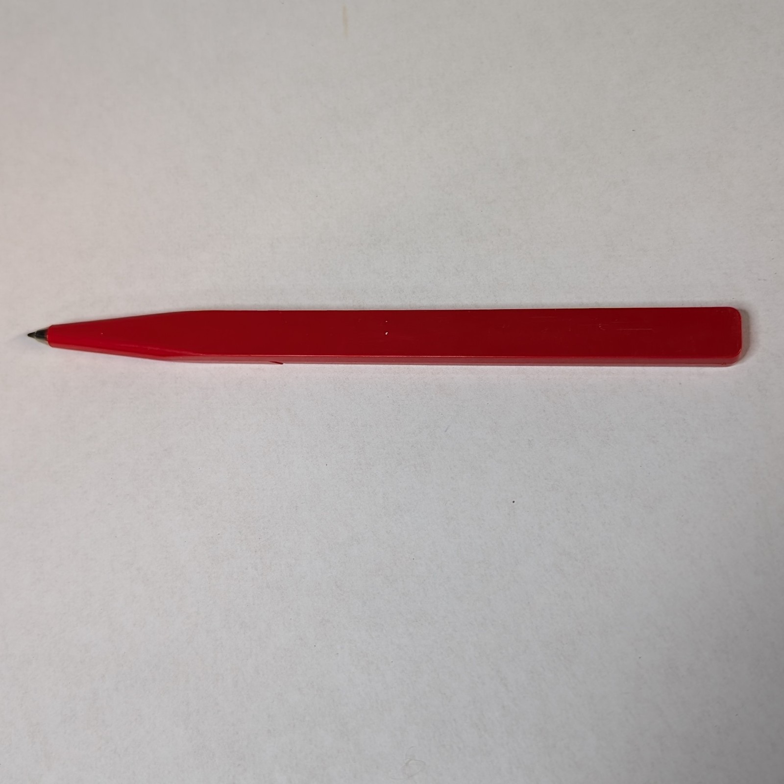Unique Zestril Red Ruler Pen Drug Rep Pharmaceutical Promo Medical Advertising