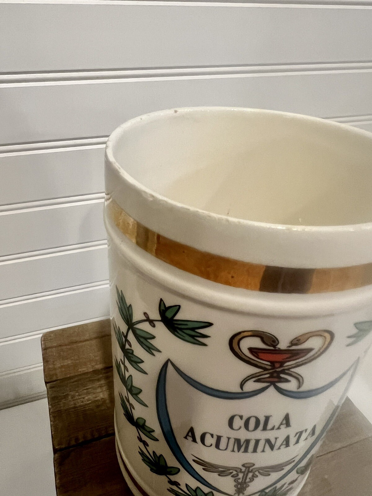 Vintage “Cola Acuminata” Apothecary Pharmacy Jar 1950s Rx Rexall Type Drug Store