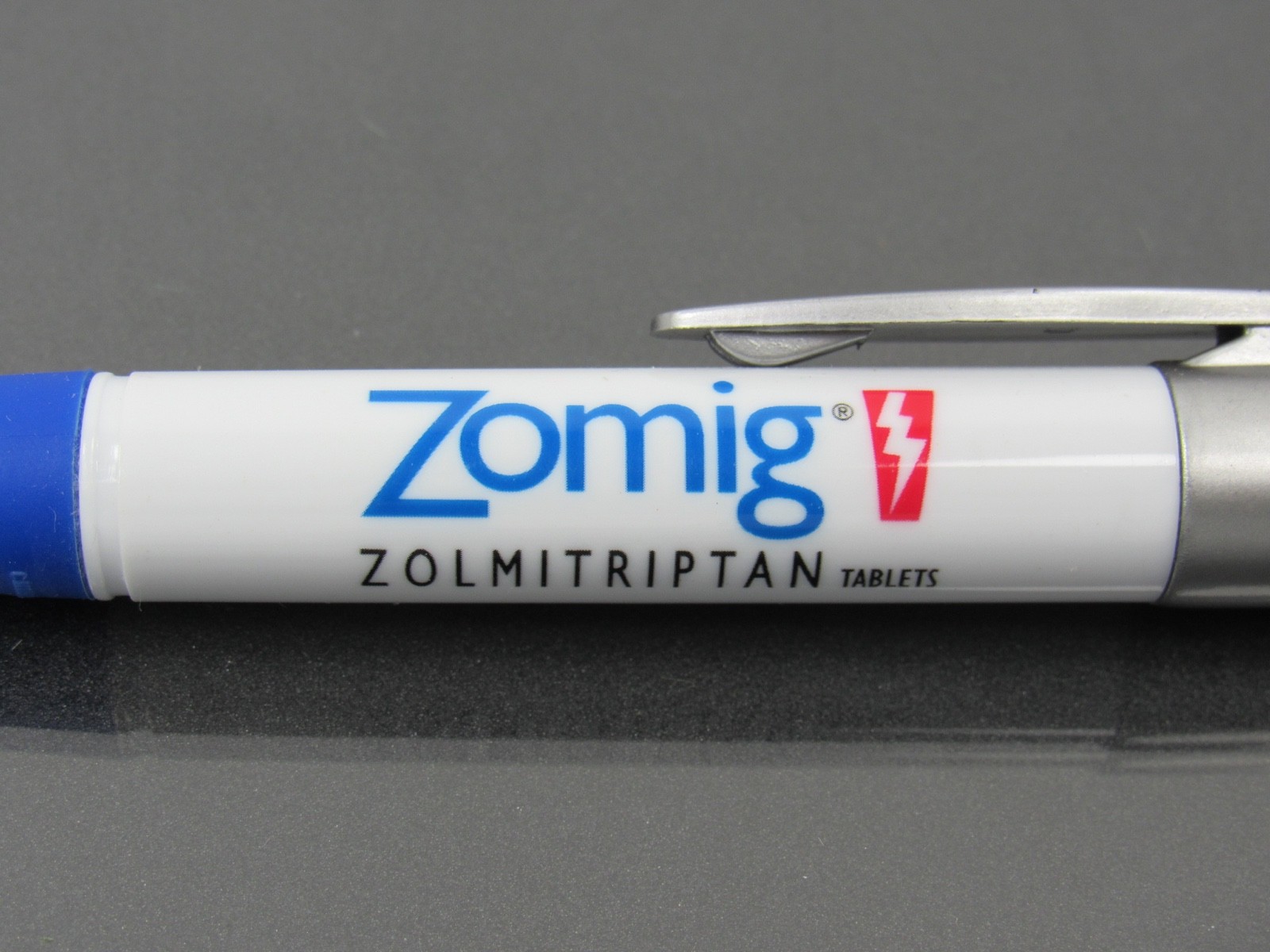 Wide Body Zomig Metal & Plastic PEN Drug Rep Pharmaceutical Promo Advertising