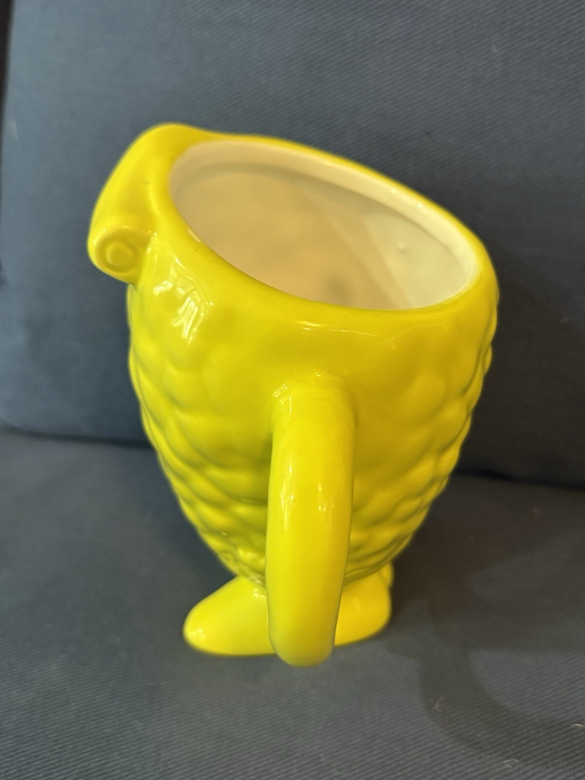 Vintage Actos Family Pharmaceutical Drug Rep Mug Pancreas Character Green