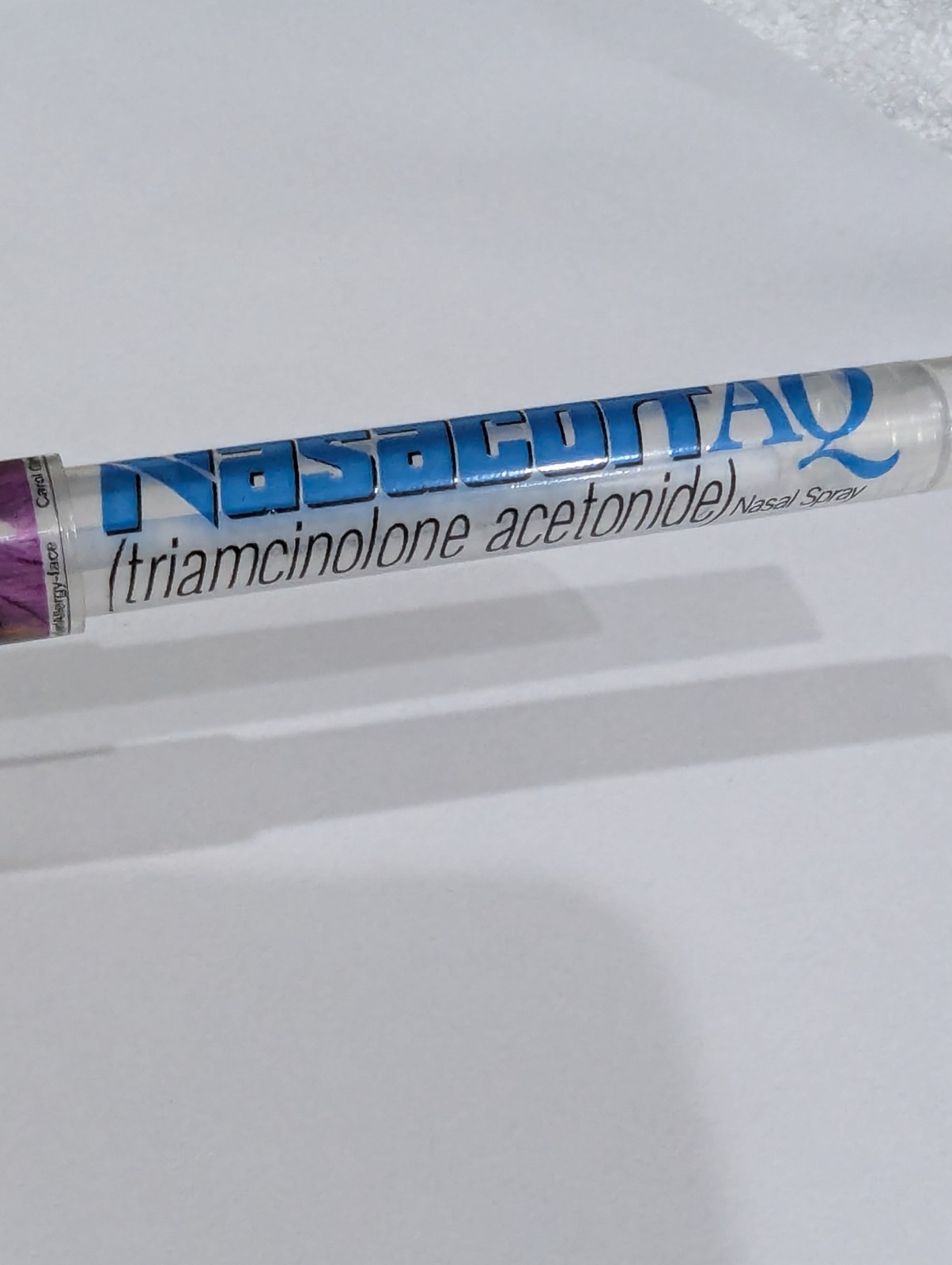 Nasacort AQ Pharmaceutical Pens Drug Rep Click & Cap Patient Faces Works Rare