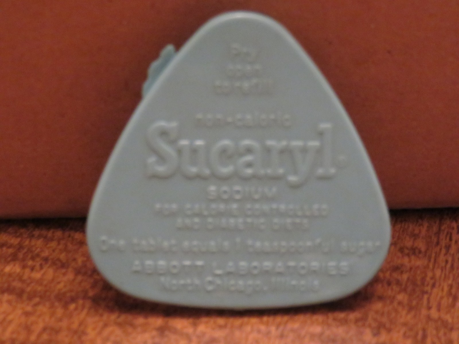 Vintage SUCARYL SODIUM (SACCHARIN) CONTAINER (Empty)