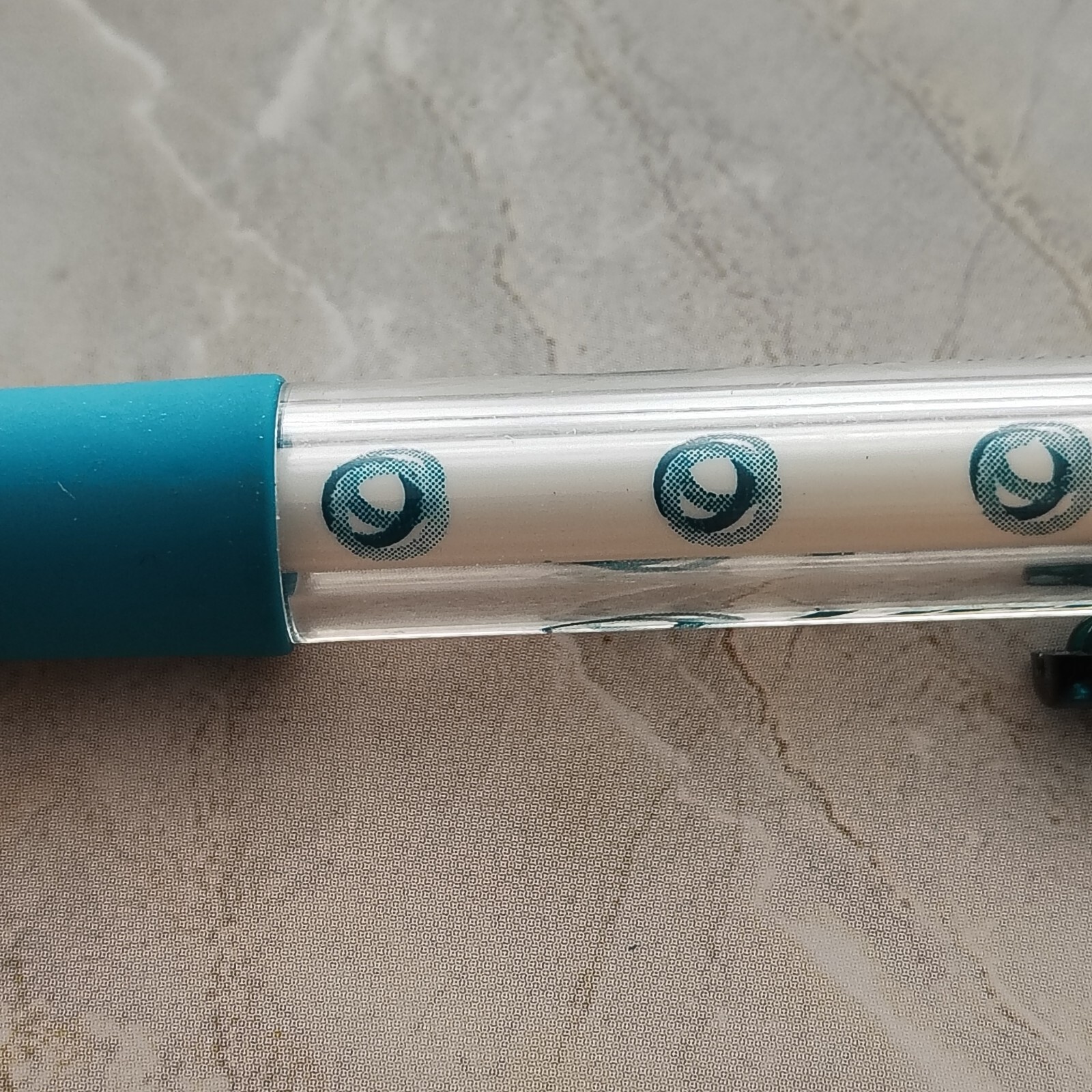 RARE Pharmaceutical Lipitor Drug Rep Pen HTF Teal Circles Pfizer