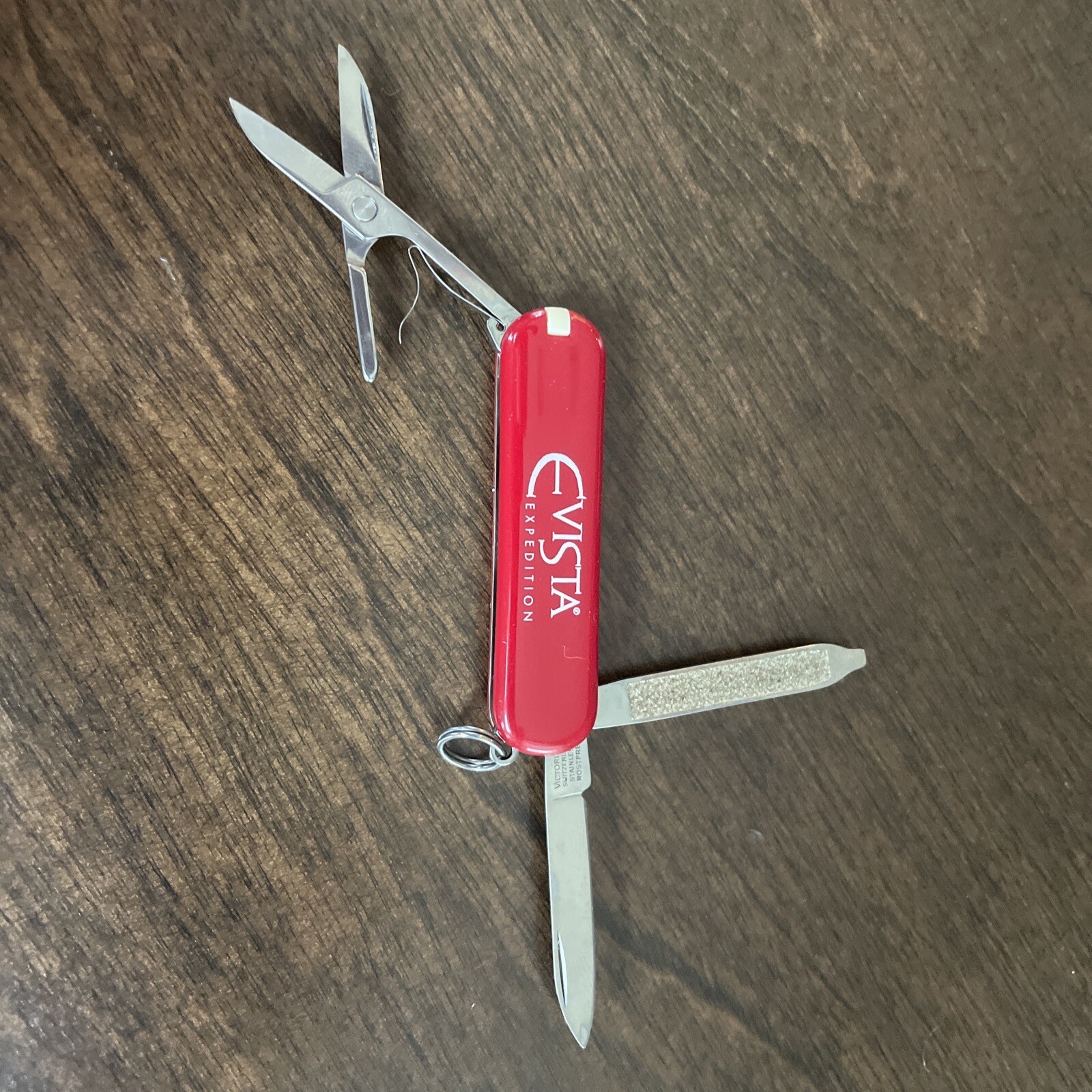 Eli Lilly & Co. Evista Swiss Army pocket knife & Parker ink pen set