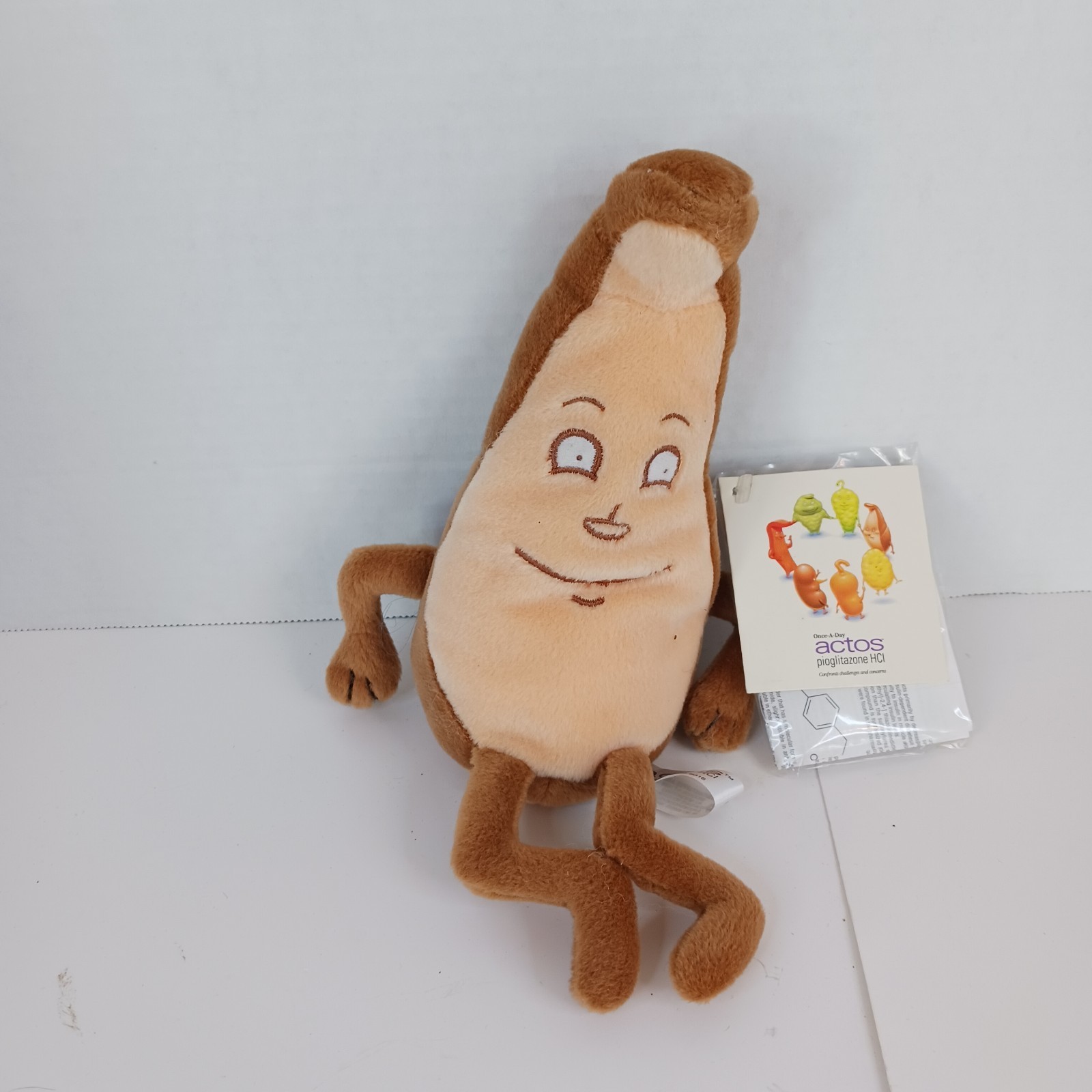 LIVER ACTOS PLUSH MEDICAL BEANYSCIENCE & MEDICAL COLLECTIBLE/ TAGS