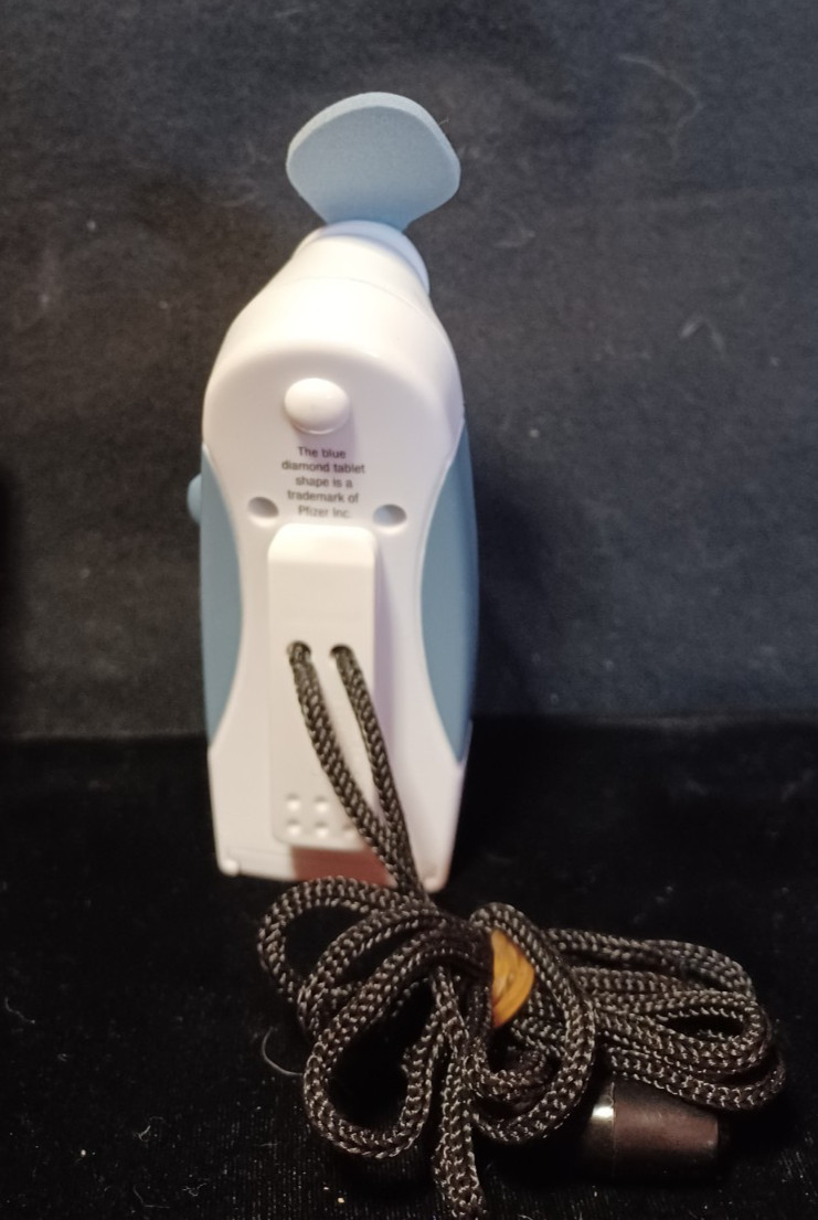 Pfizer Viagra Hand Held Fan – Works Great!! Novelty, Pharma, Advertising