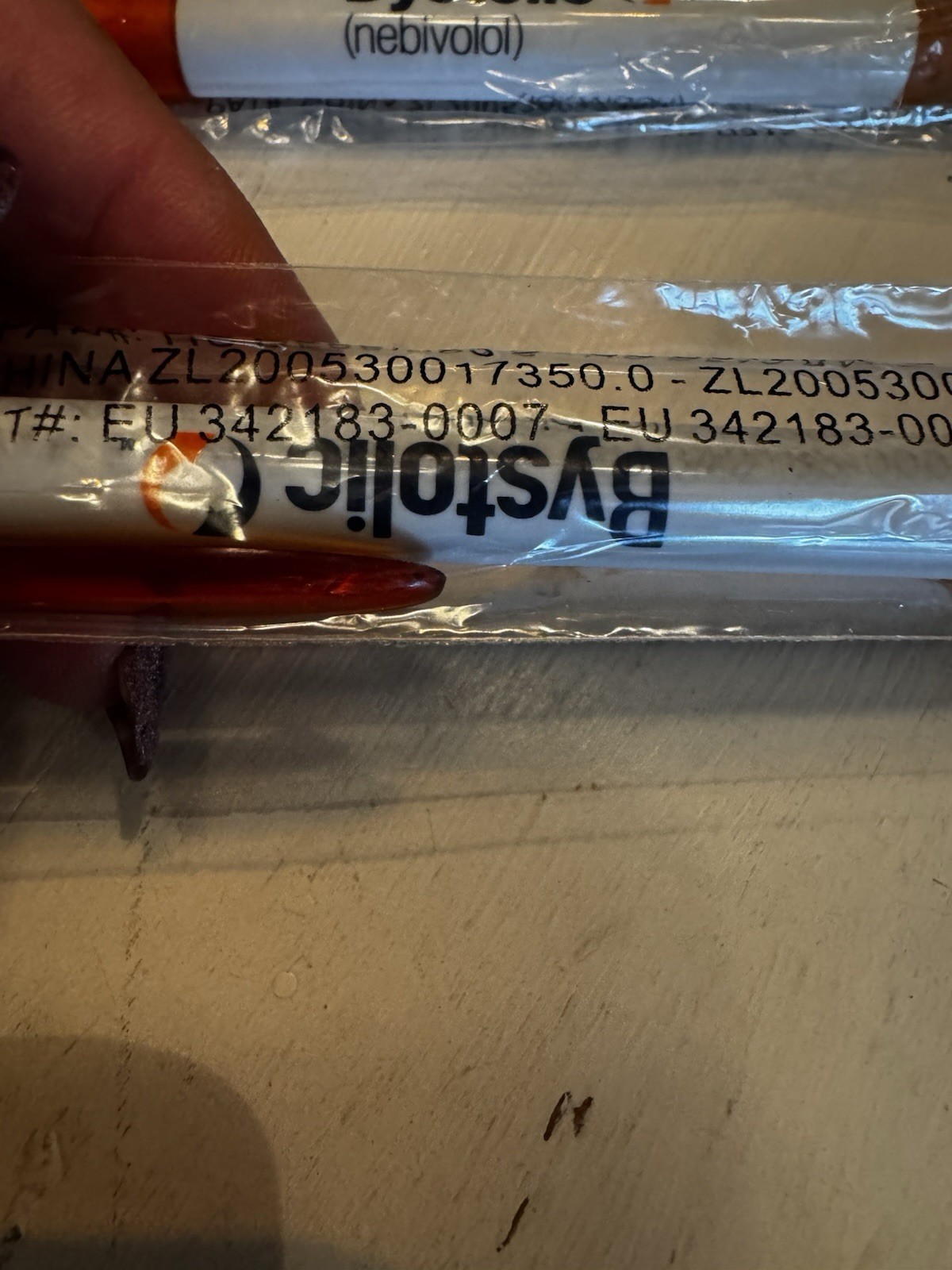 Drug Rep BYSTOLIC Collectible Pens x 2 RARE