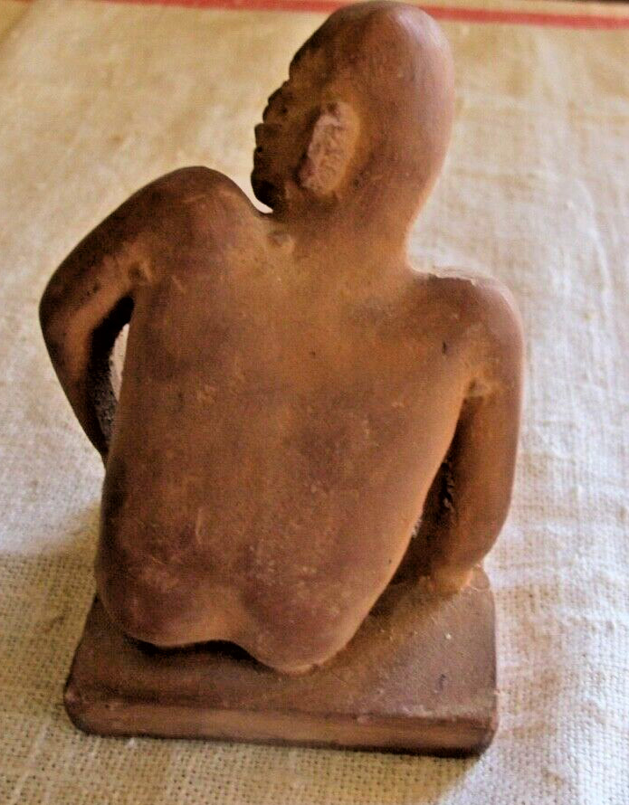 VTG SCHERING PHARMACEUTICAL ADVERTISING FIGURE MAN W/SKIN LESIONS