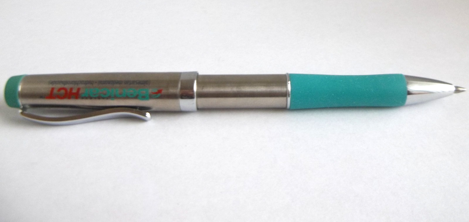 Benicar Promotional Pen Mixed Metal/Plastic Medium Weight Pharma Advertising