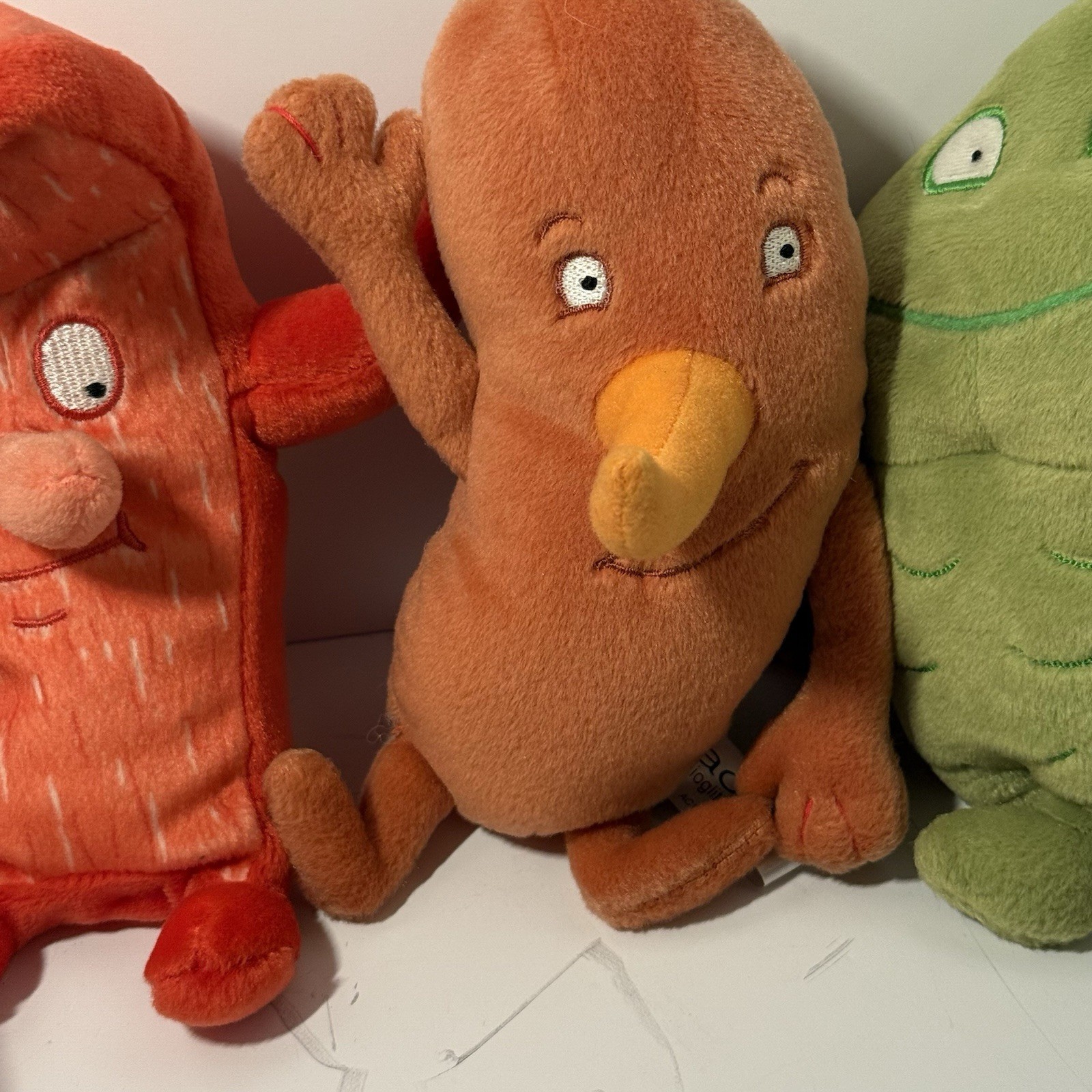Actos Drug Rep Diabetes Plush Stuffed Beanies Science Toy Steven Smith Set of 4