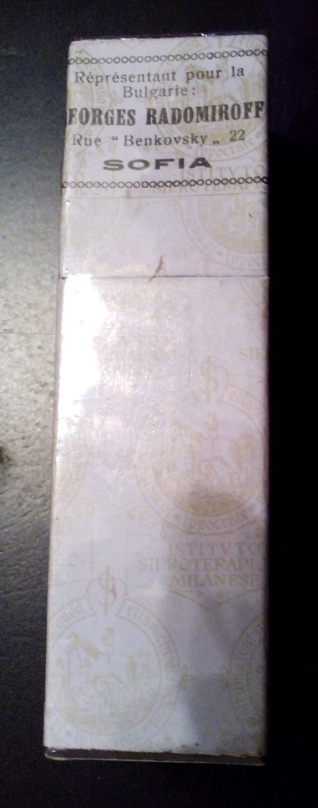 ANTIQUE pharmaceut. Inst.Serother Milano Belfanti”PANATROPA” -unopen.box 100 tbl