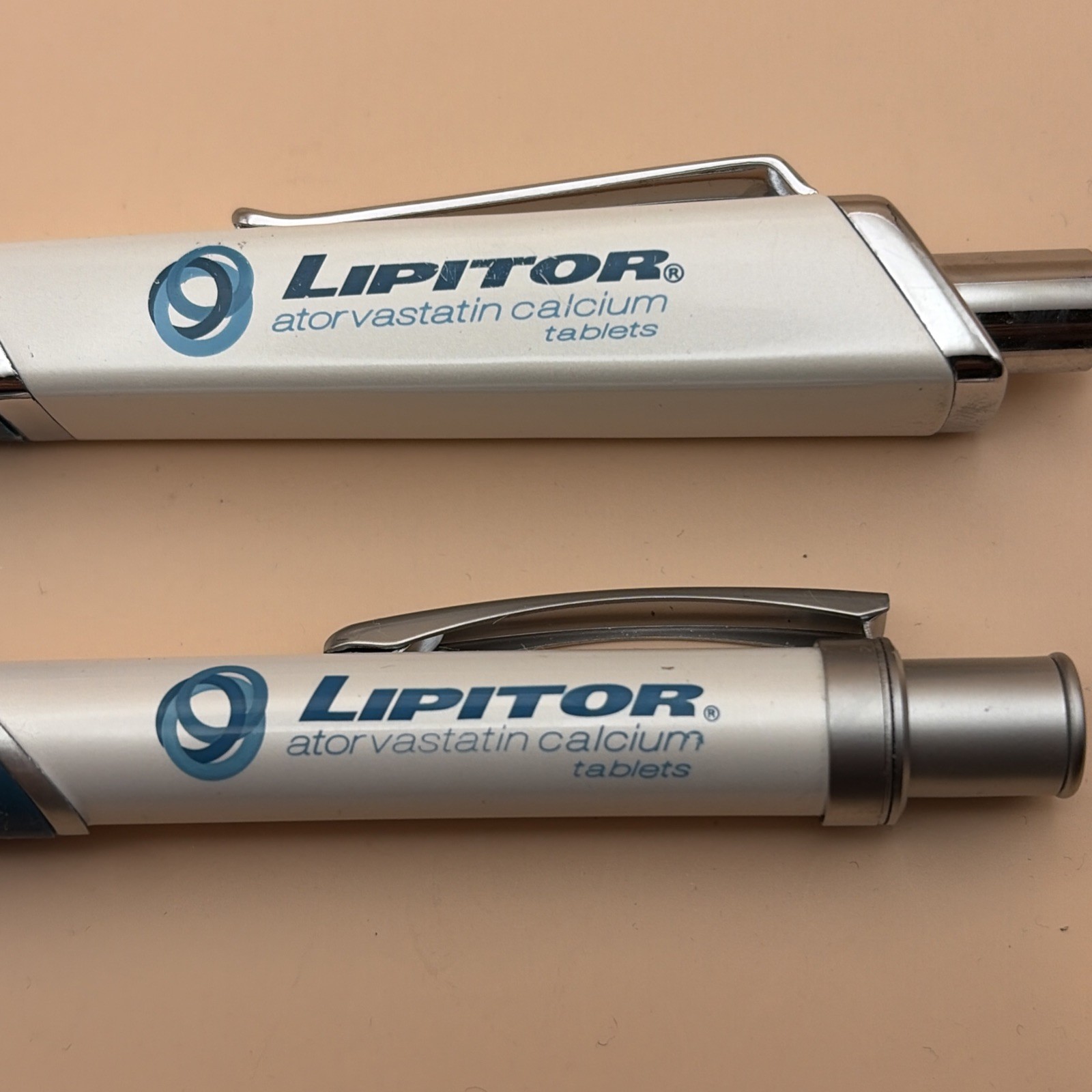 Drug Lipitor Rep Pens – Set Of 2 – Heavy Metal