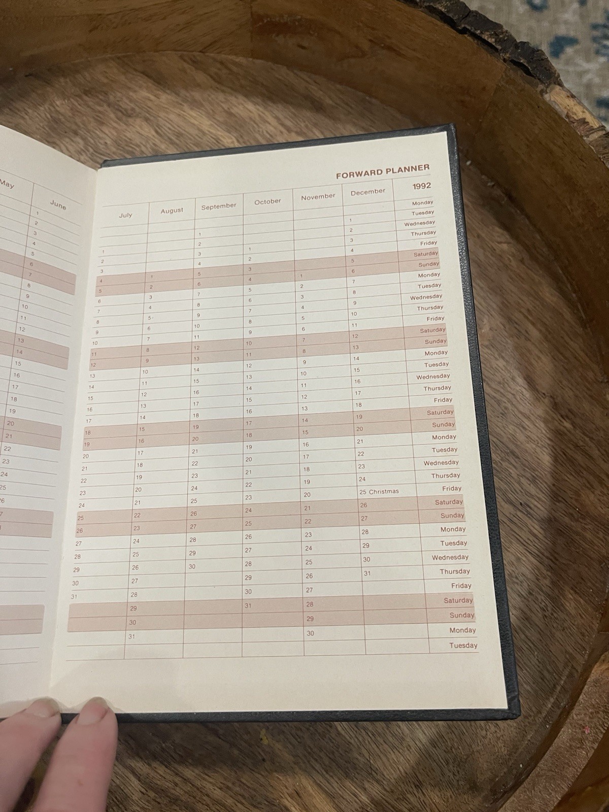 Clozaril 1991 Daily Pocket Planner Organizer and Ativan Rx Paperweight