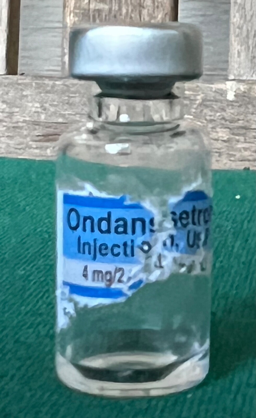 vtg empty clear vial for display #5
