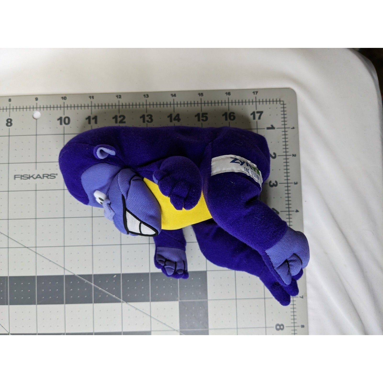 Purple Plush Gorilla Drug Rep Pharma Lot of 2 Stuffed Animal Toy
