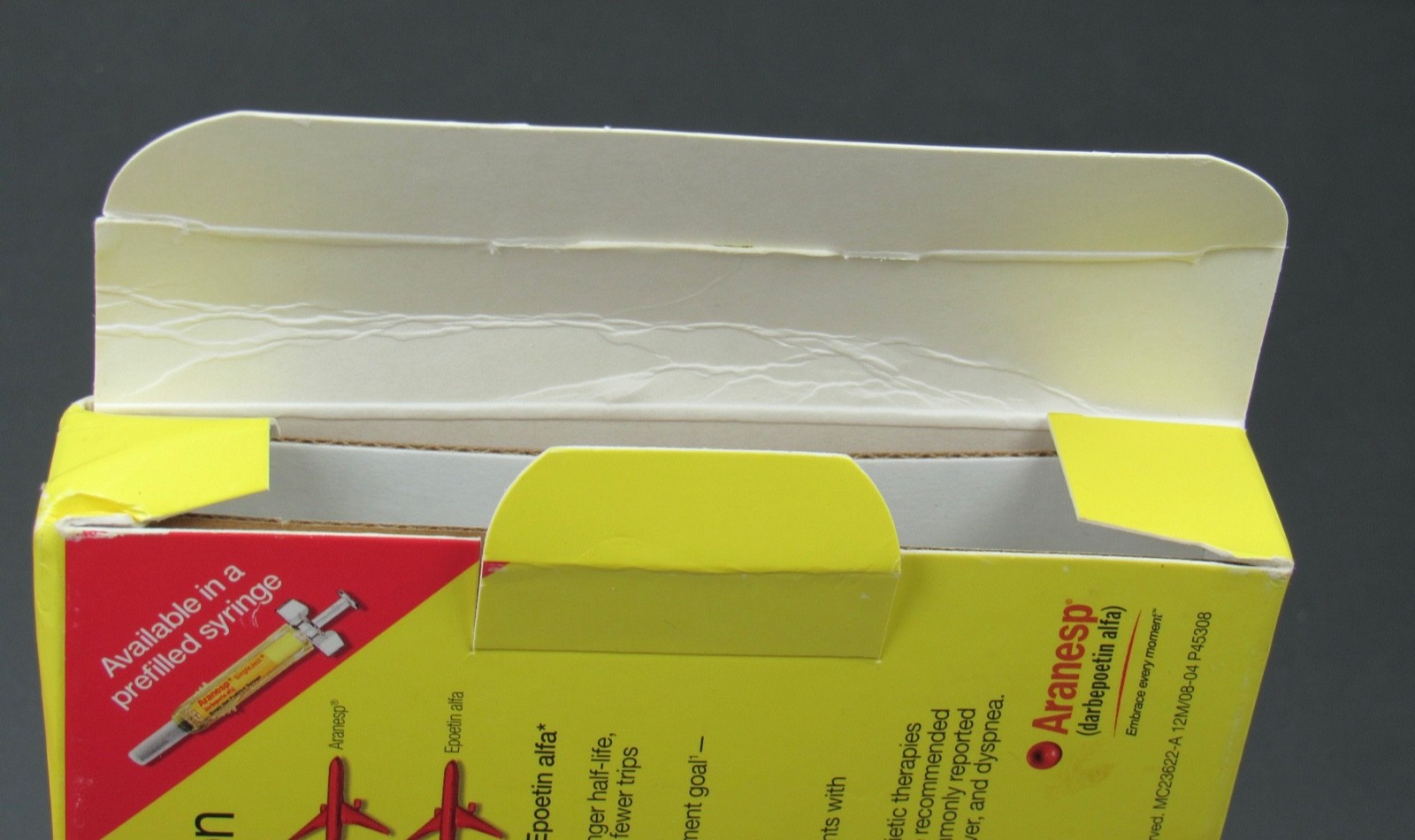 Rare Aranesp Desk Clock Drug Rep Pharmaceutical Promo In Original Box w/ Inserts