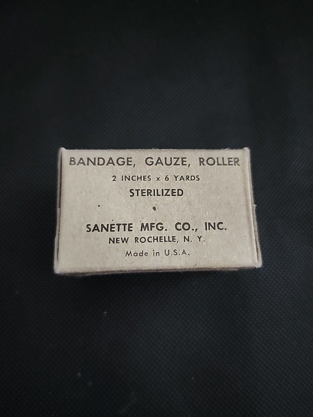 Bandage Gauze Roller 2″ X 6 Yards New Old Stock