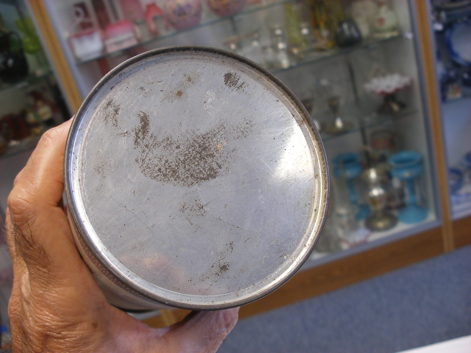 Antique Vtg Medical Dental Pharmacy – Johnson & Johnson Chiropodists Rubad Tin