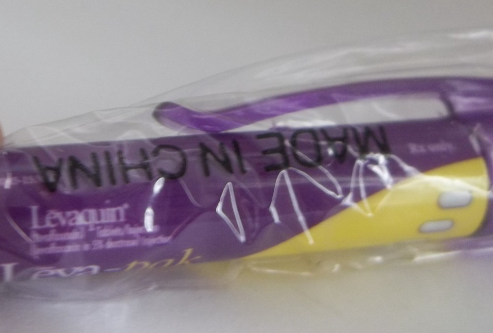 Promotional Pharma Pen NOS – Plastic Medium Weight– Levaquin Leva-pak