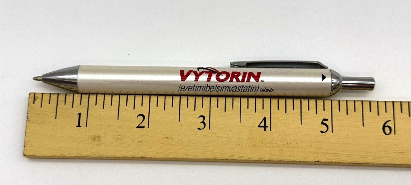 Vytorin Pen Pharmacy Rep Swag Pharmaceutical Industry Cardiology Gift -statin