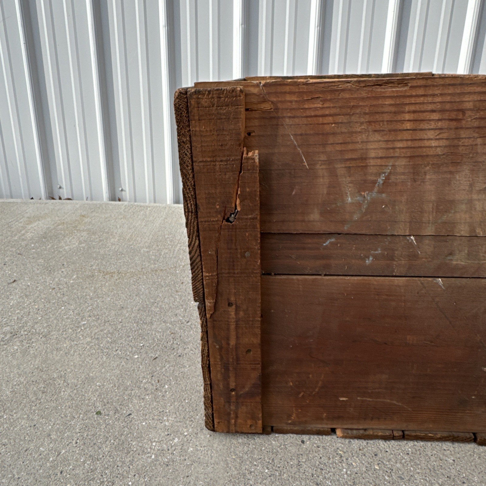 Antique Shoemaker & Busch Wholesale Druggist Wooden Crate Philadelphia, PA