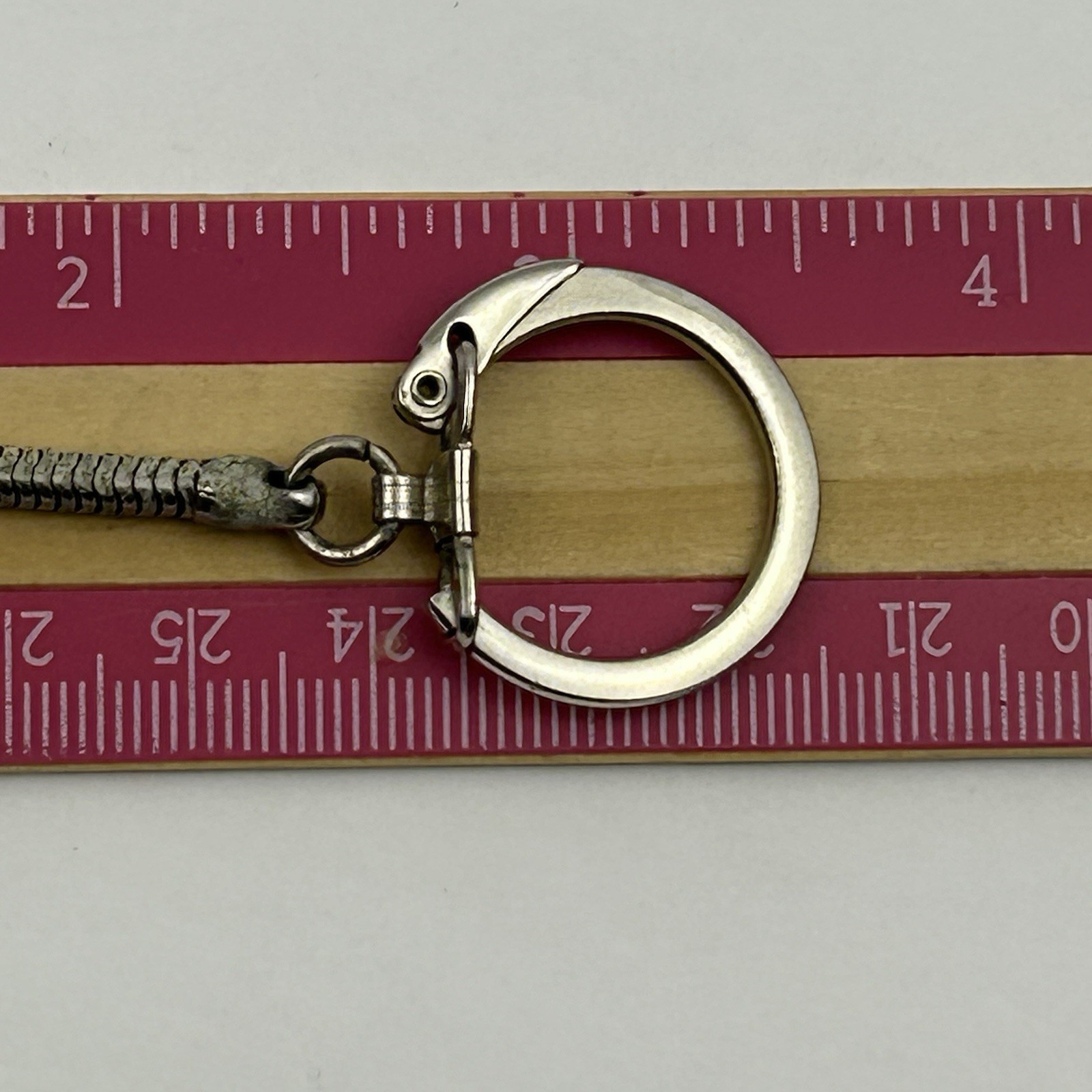 Vintage Tinactin Pharmaceutical Advertising Token Keychain – Wrestler Athlete