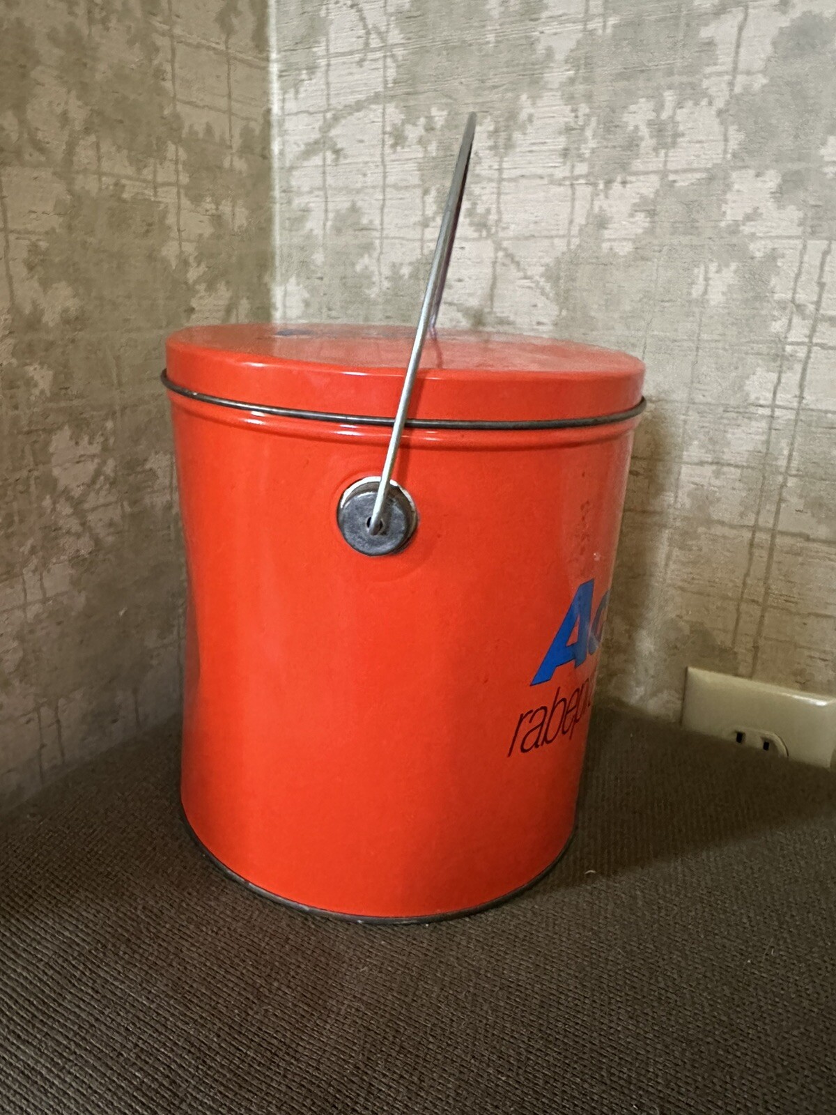 Rare Vintage Aciphex Drug Rep Advertising Tin 7.25” Tall