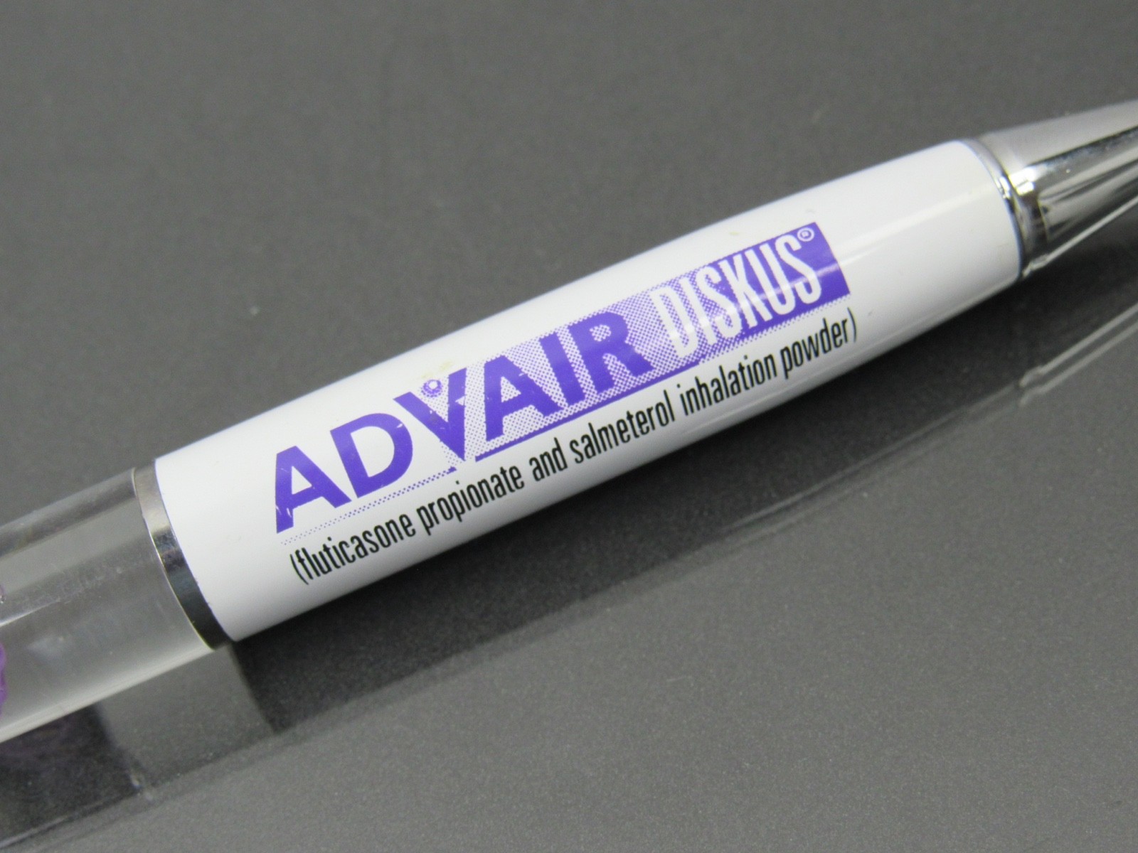 Advair Lot Floating Diskus PEN + Sticky Pad Drug Rep Pharmaceutical Advertising