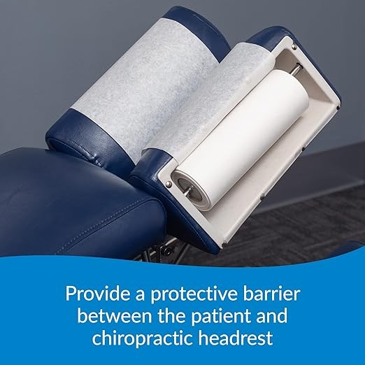 Soft & Absorbent Chiropractic Crepe Headrest Rolls (25 Pcs)