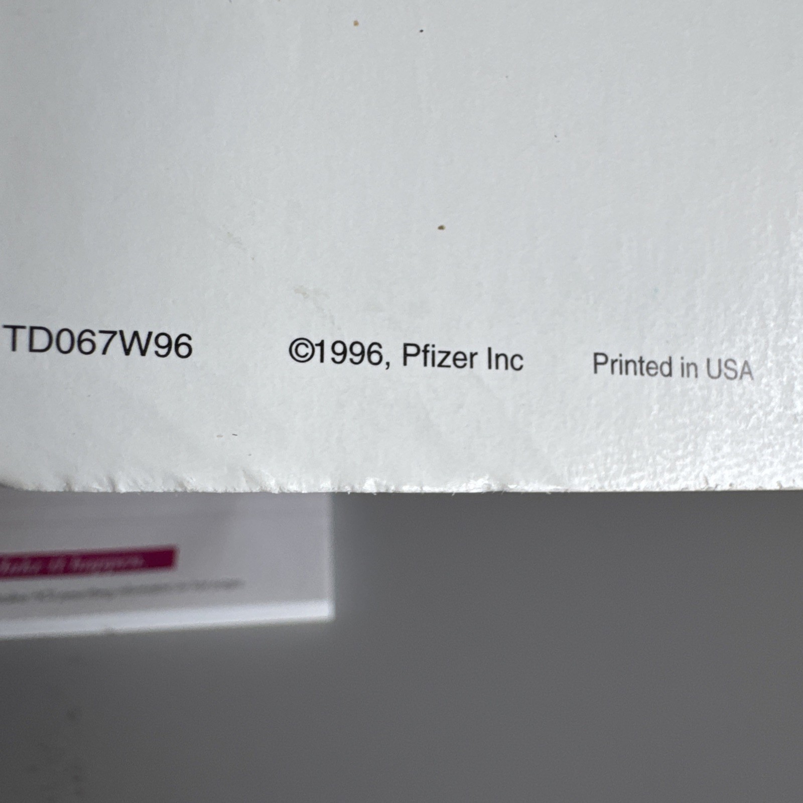 1996 Lot Of 2 Zoloft Pharmaceutical Notepads Advertising Promo drug Rep