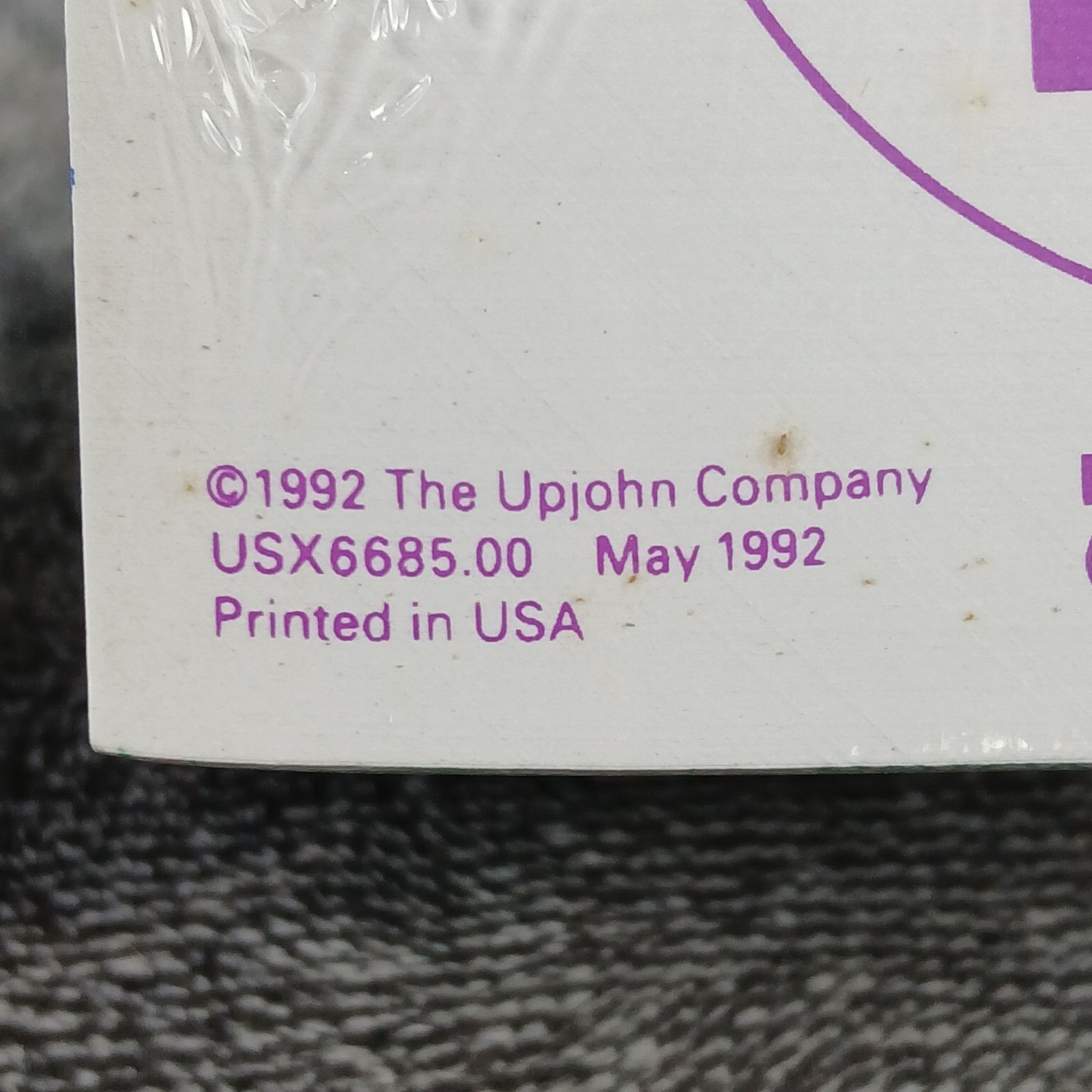 Vtg Xanax Pharmaceutical Advertising Post It Note Cube 90s Alprazolam READ 1992