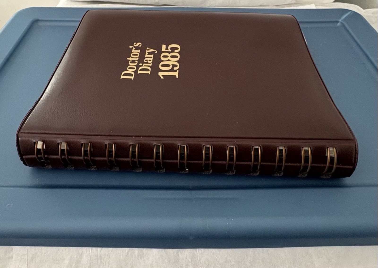 VTG 1985 ATIVAN SPIRAL DOCTOR’S DIARY, NOTEBOOK, PHARMA DRUG REP LOGO NEW NOS