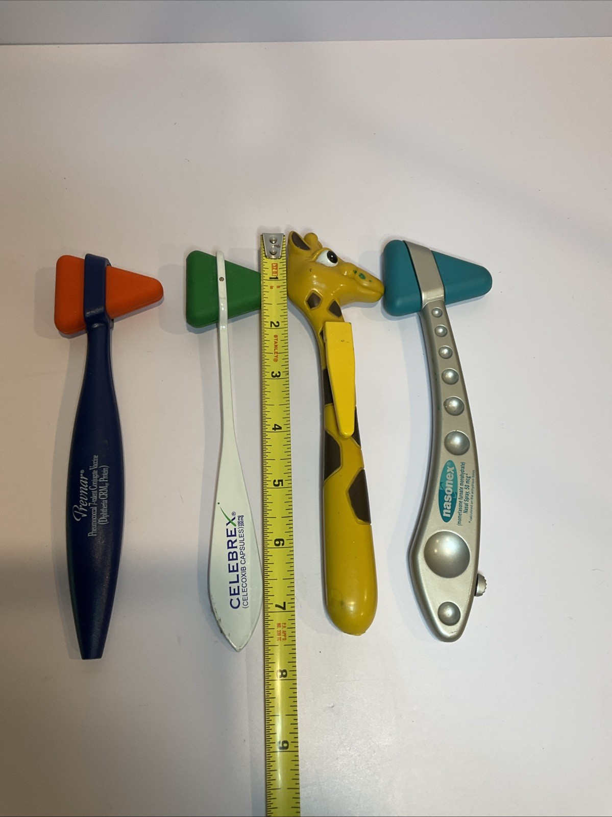 Pharmaceutical Drug Rep Promo Advertising Reflex Hammer Lot Of 4