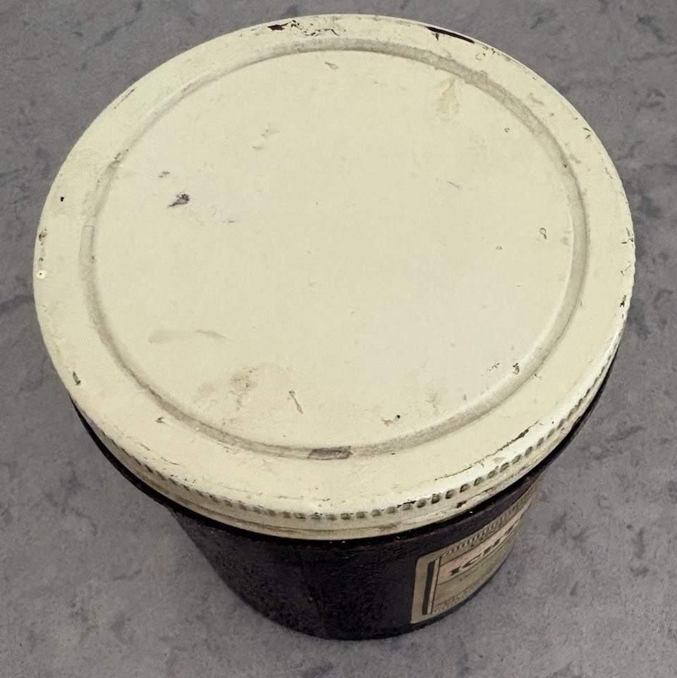 Vintage Eli Lilly Ichthammol Jar 20 Percent for Collection/Display – One Pound