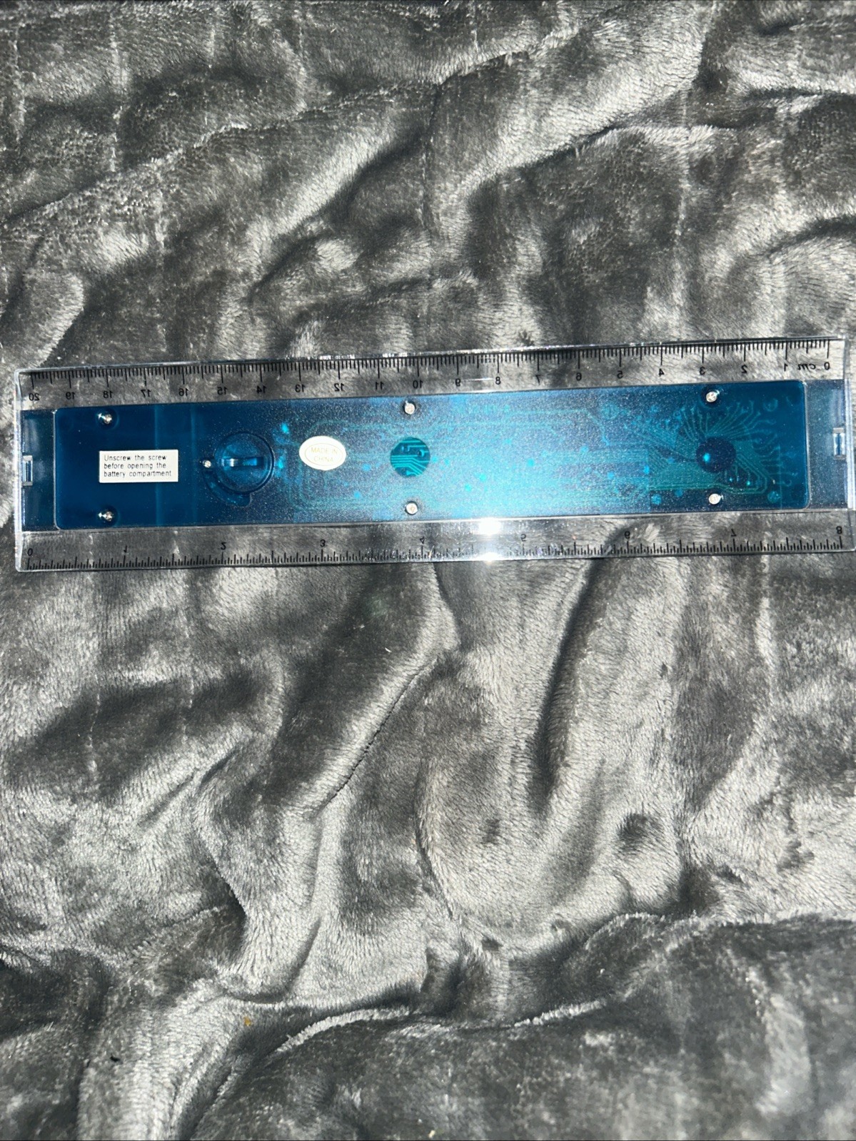 Axert Drug Rep 8″ Ruler Calculator Blue Clear Almotriptan Malate Pharmaceutical
