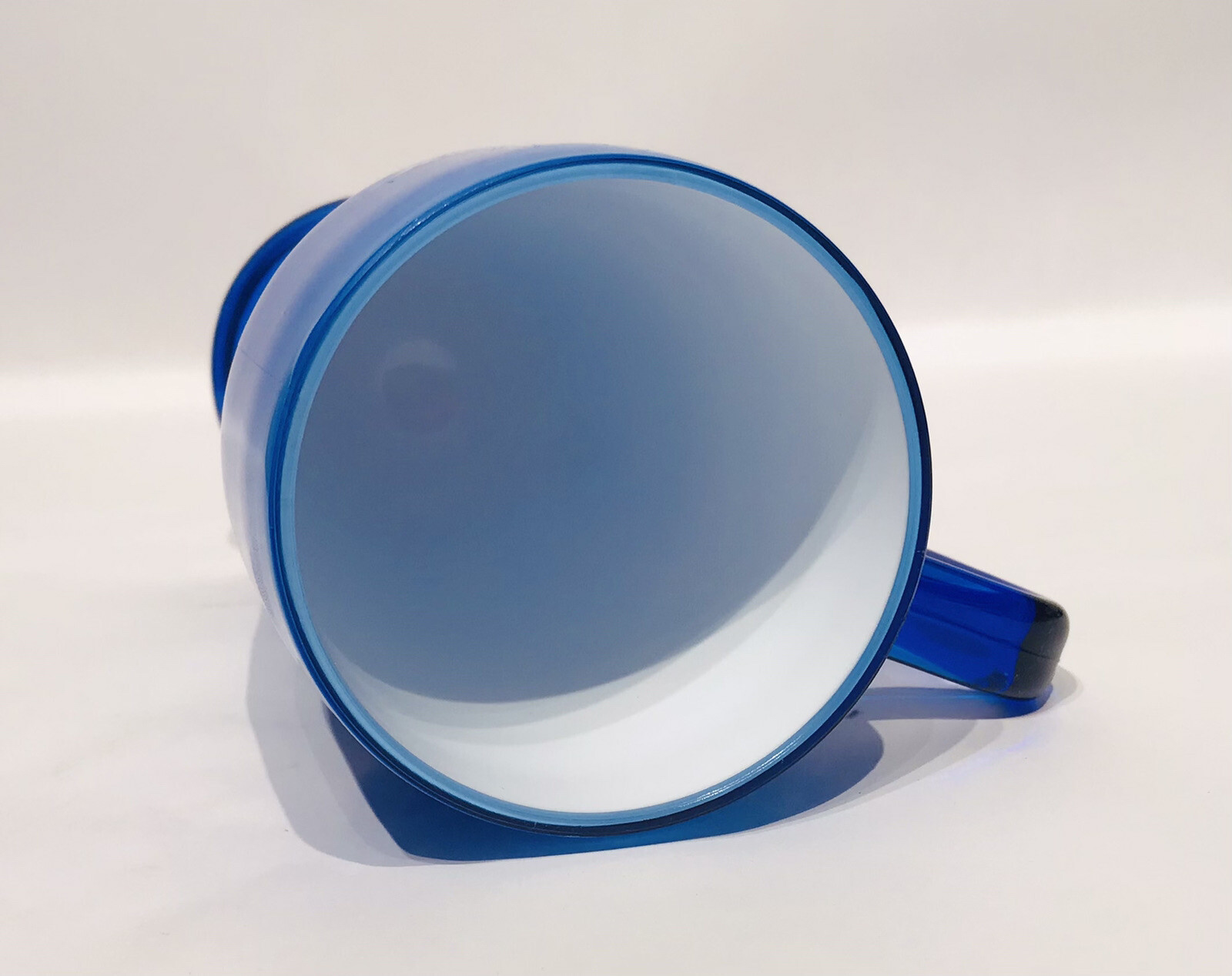AcipHex Pharmaceutical Sales Rep Promotional Cobalt Blue Plastic Cup Mug 14 OZ