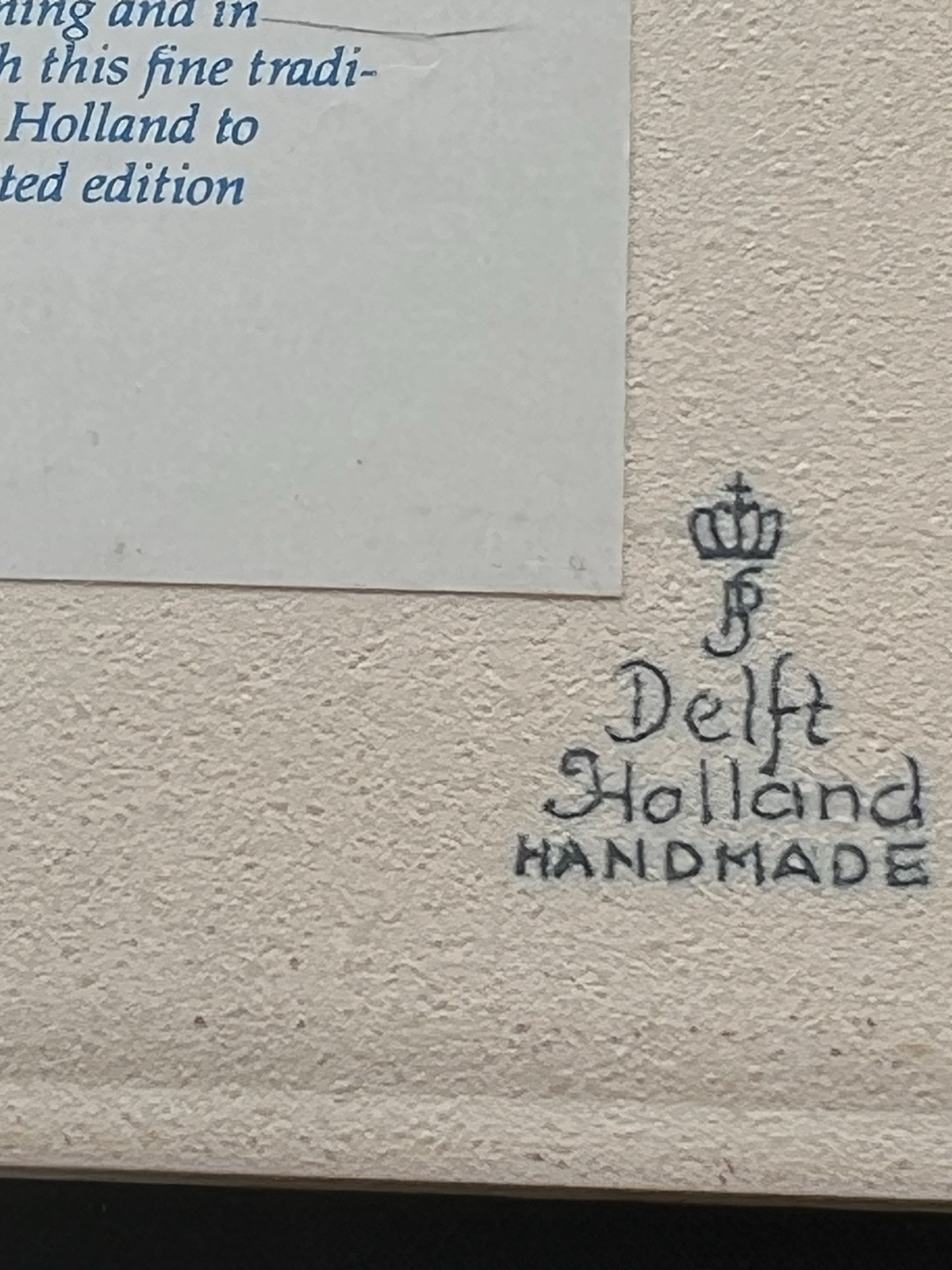 SET OF 5 DELFT HOLLAND PHARMACY SCIENCE TILES 1987 For BURROUGHS WELLCOME CO.