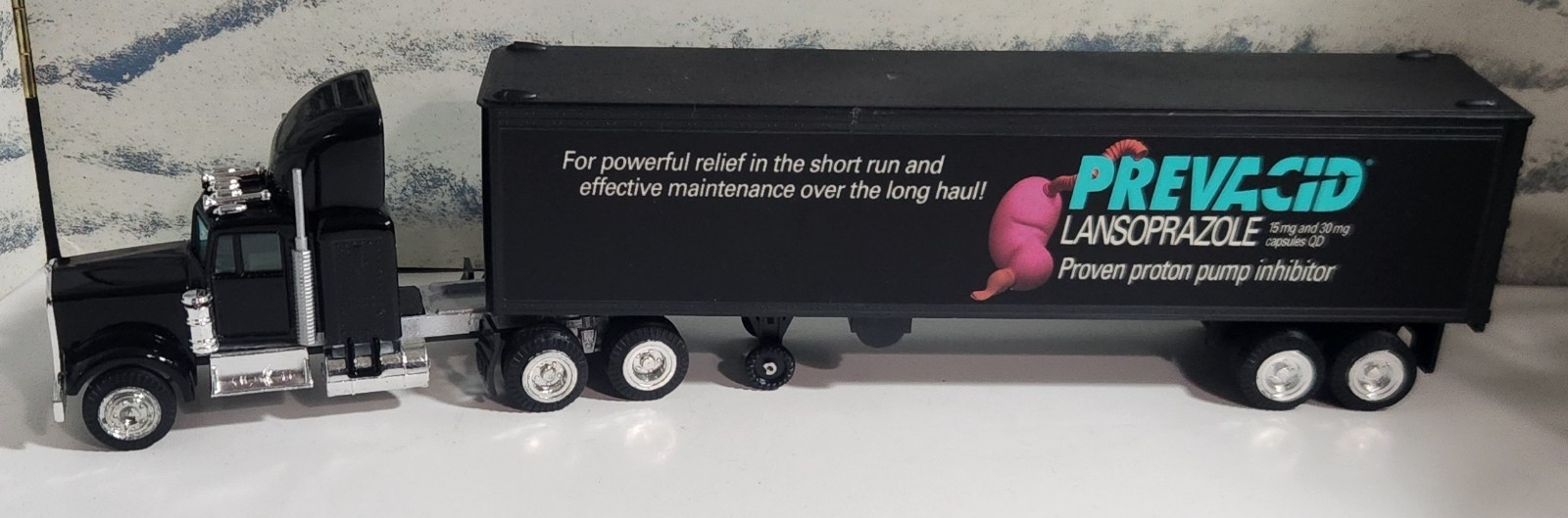 Vintage Pharmaceutical Drug Rep PREVACID Semi Truck 18 Wheeler