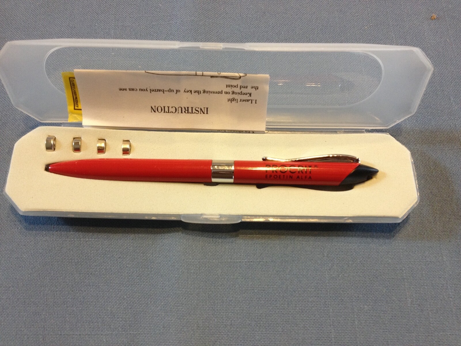 1 metal procrit laser pointer drug rep pen