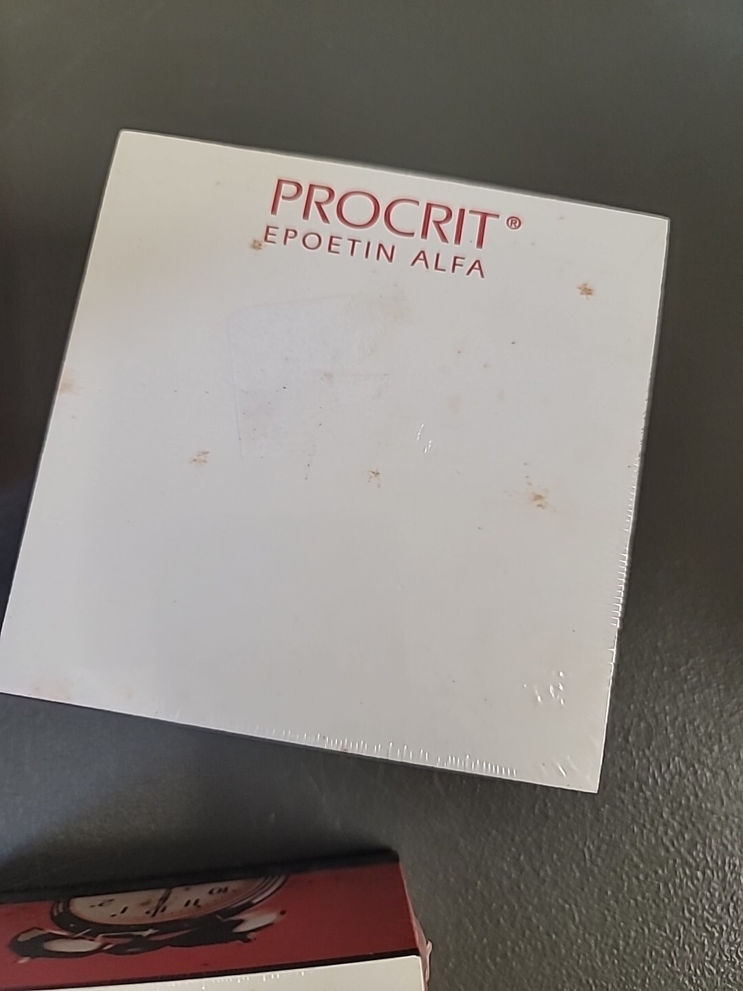 6 Pharmaceutical Drug Rep Note Pads Cube Procrit Epoetin Alfa Factory Sealed NOS