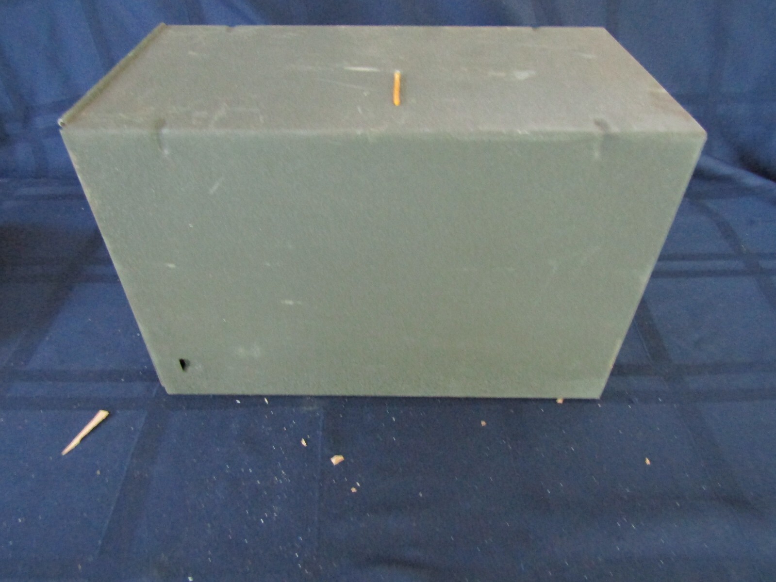 Vintage Talbot Prescription File- Metal Box- Montgomery PA- Miller’s Pharmacy #2