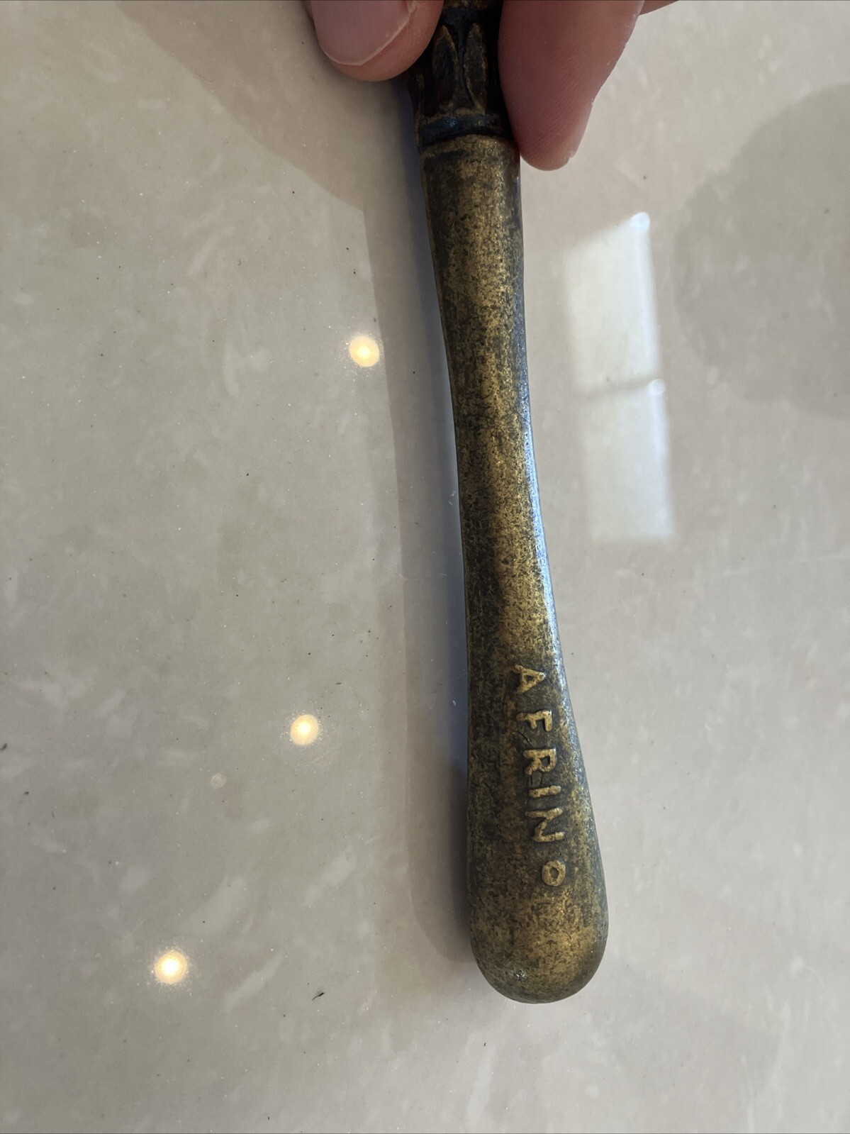 Mortar and Pestle, Lambda Kappa Sigma 75th Anniversary Metal Ethel Health